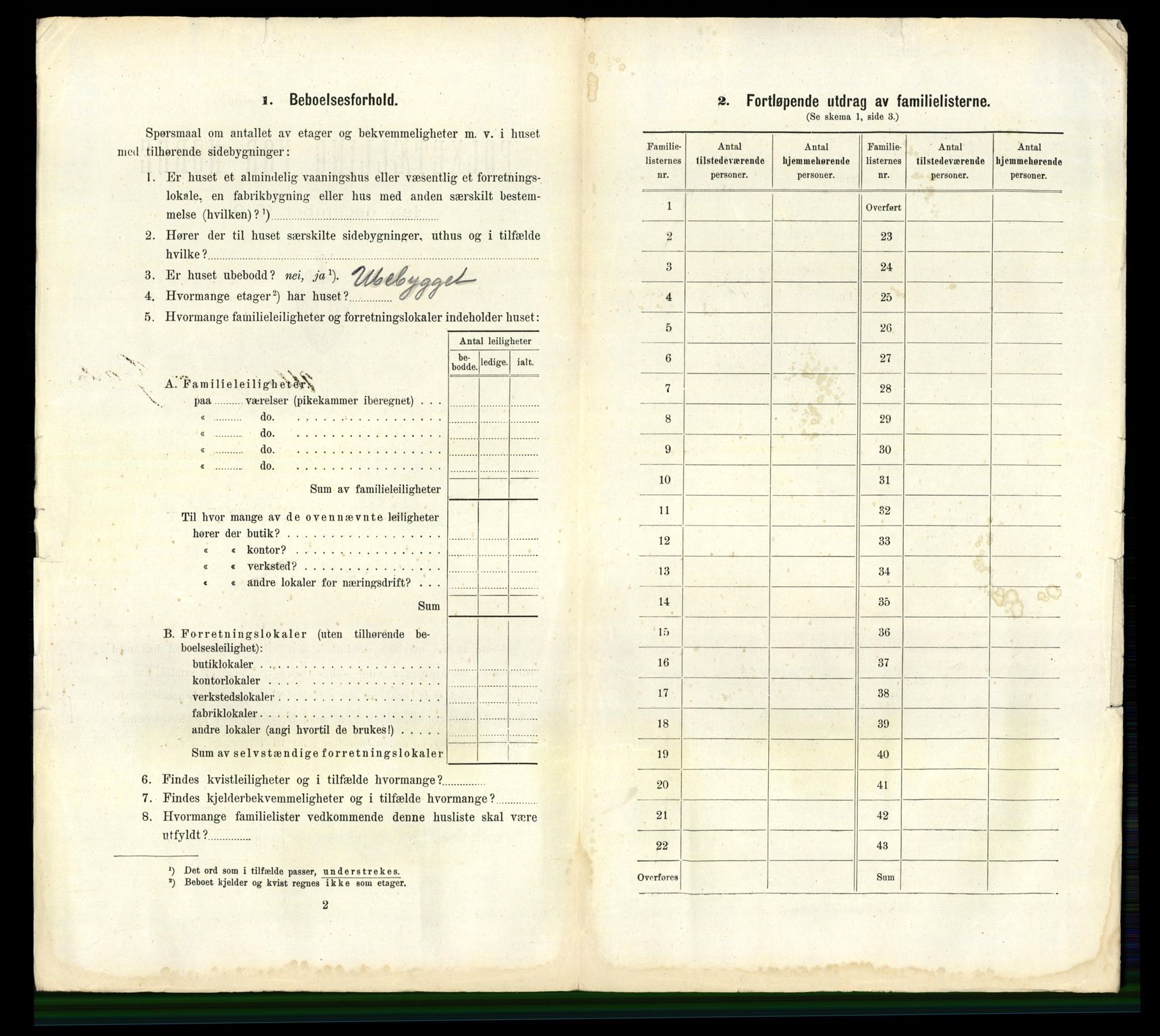 RA, 1910 census for Bergen, 1910, p. 3230