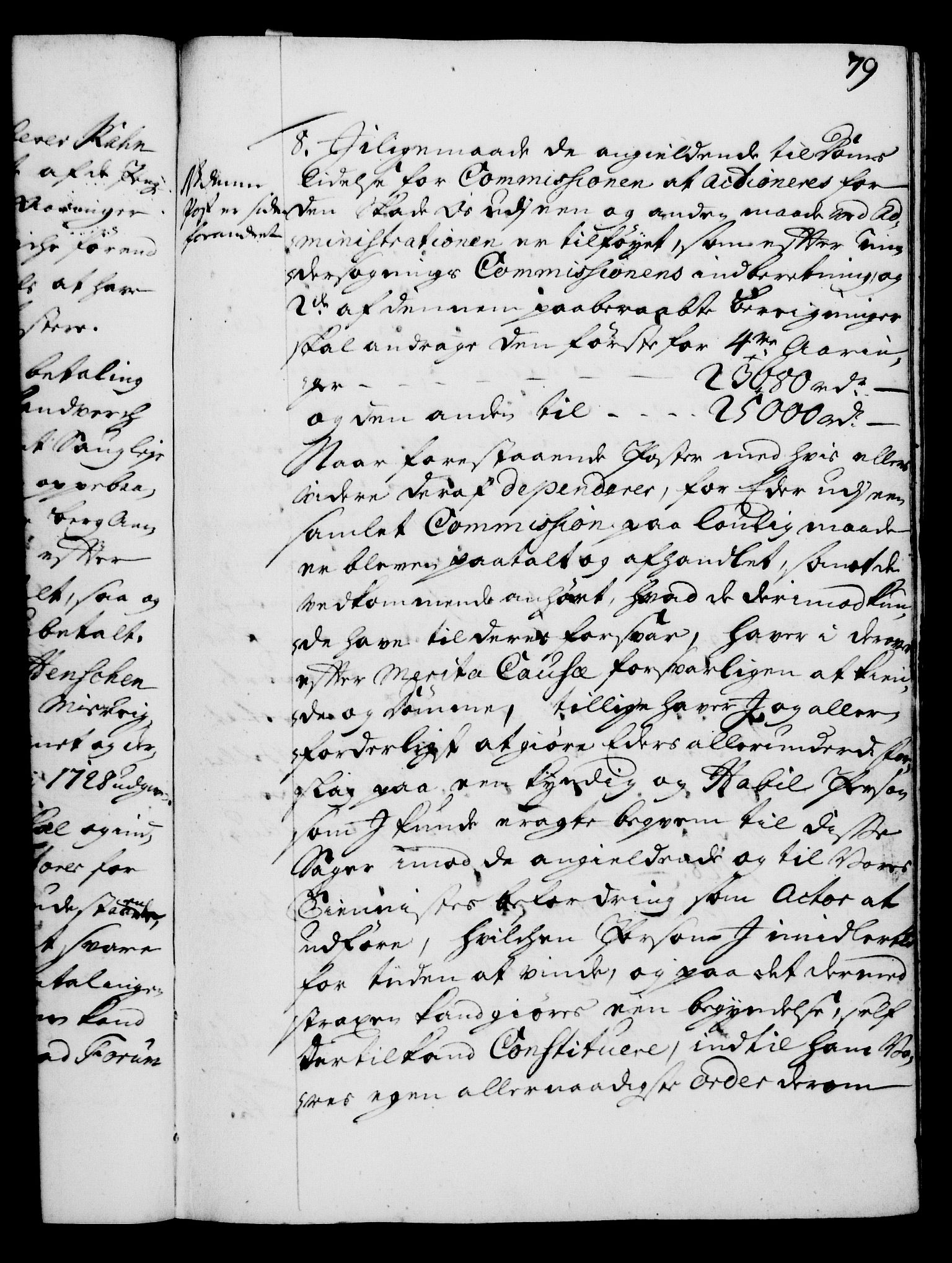 Rentekammeret, Kammerkanselliet, RA/EA-3111/G/Gg/Gga/L0003: Norsk ekspedisjonsprotokoll med register (merket RK 53.3), 1727-1734, p. 79