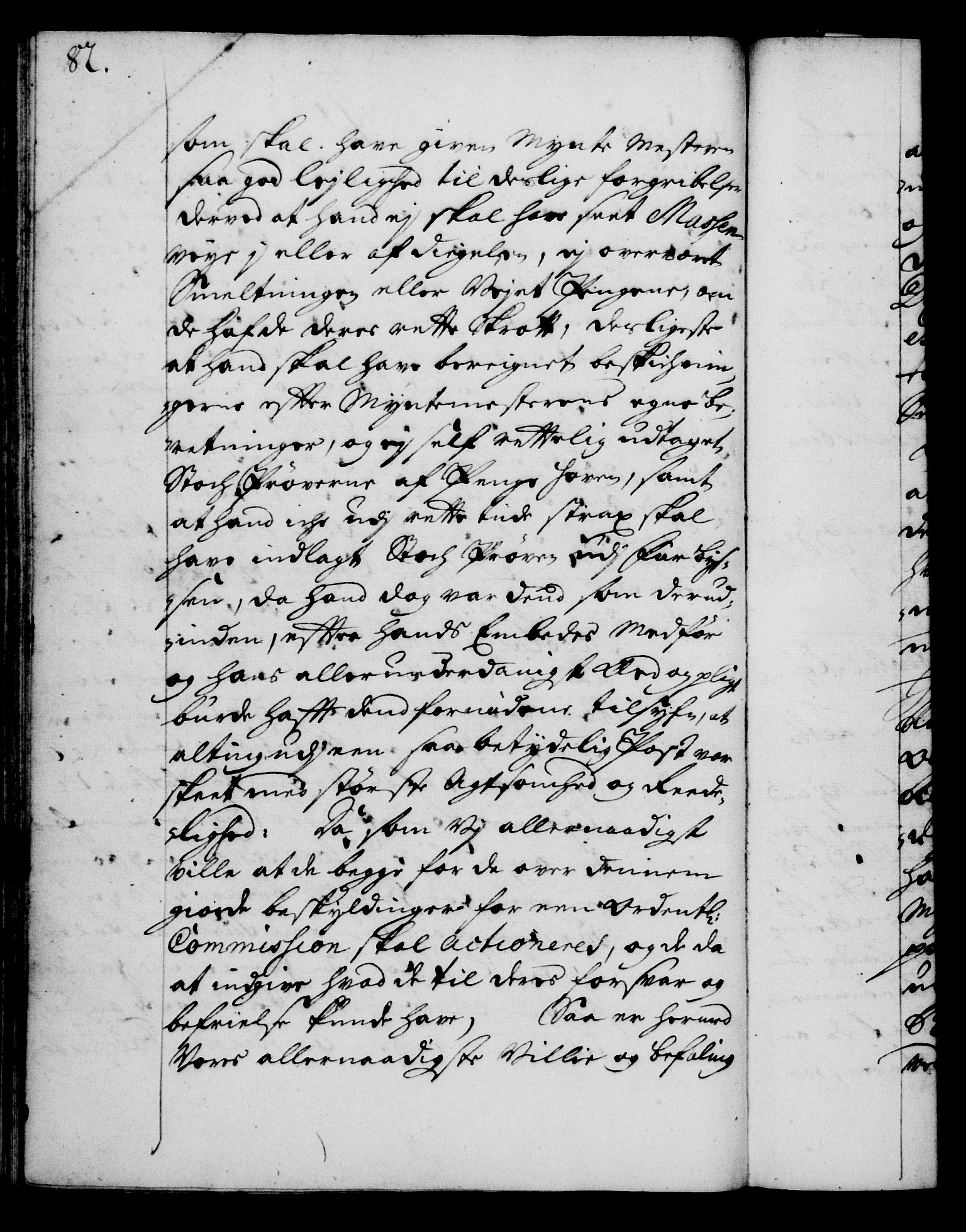 Rentekammeret, Kammerkanselliet, RA/EA-3111/G/Gg/Gga/L0003: Norsk ekspedisjonsprotokoll med register (merket RK 53.3), 1727-1734, p. 82