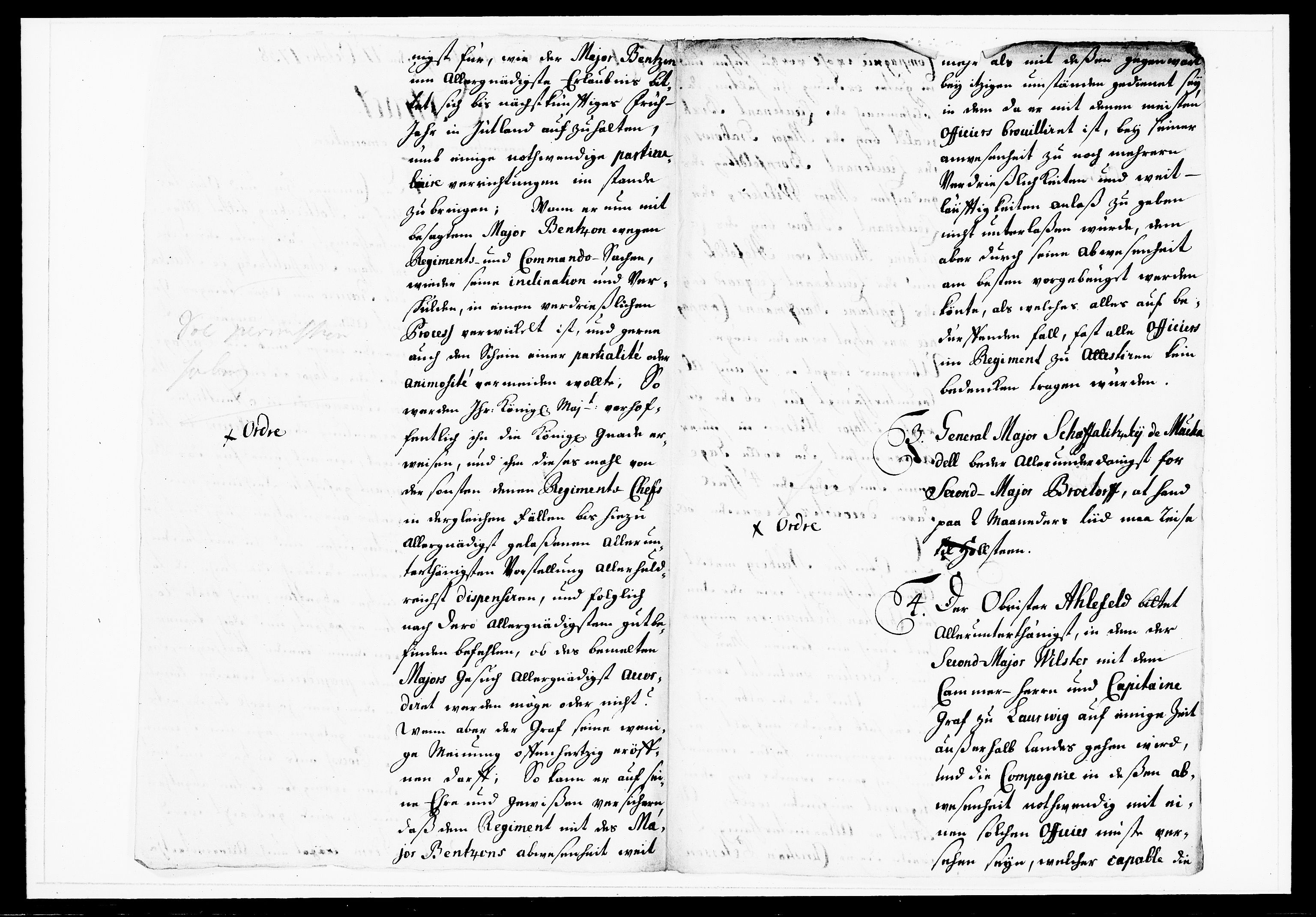 Krigskollegiet, Krigskancelliet, DRA/A-0006/-/1143-1150: Refererede sager, 1738, p. 458