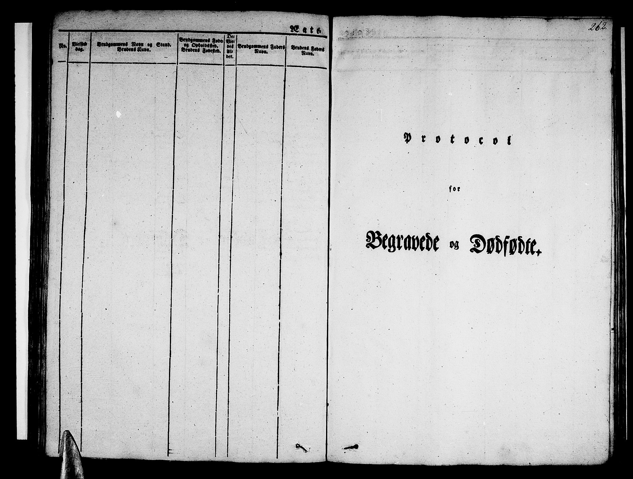 Sund sokneprestembete, SAB/A-99930: Parish register (official) no. A 12, 1825-1835, p. 262
