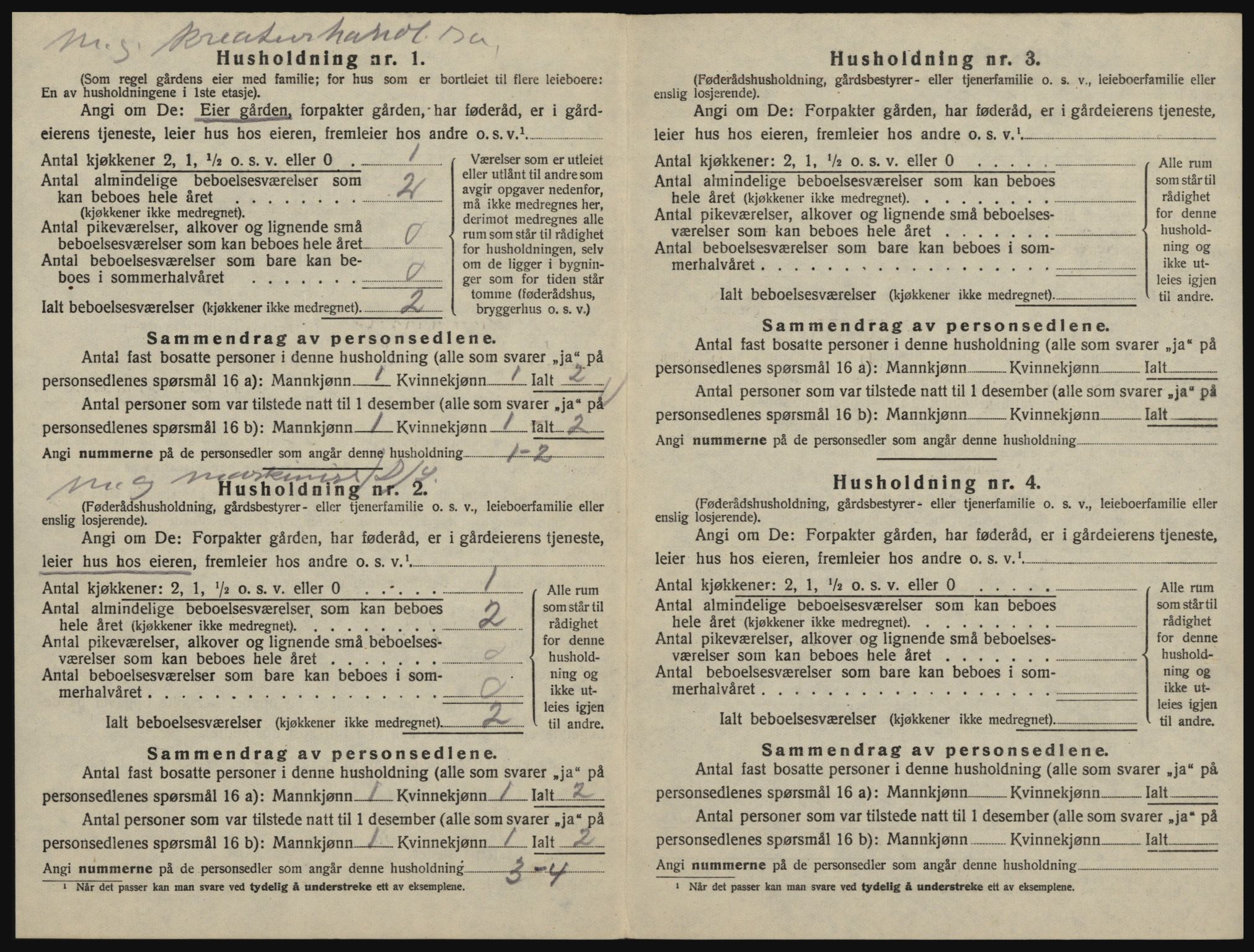 SAO, 1920 census for Glemmen, 1920, p. 1386