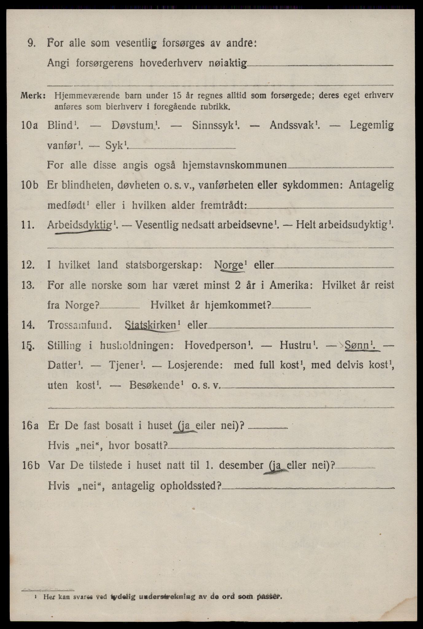 SAKO, 1920 census for Seljord, 1920, p. 3681