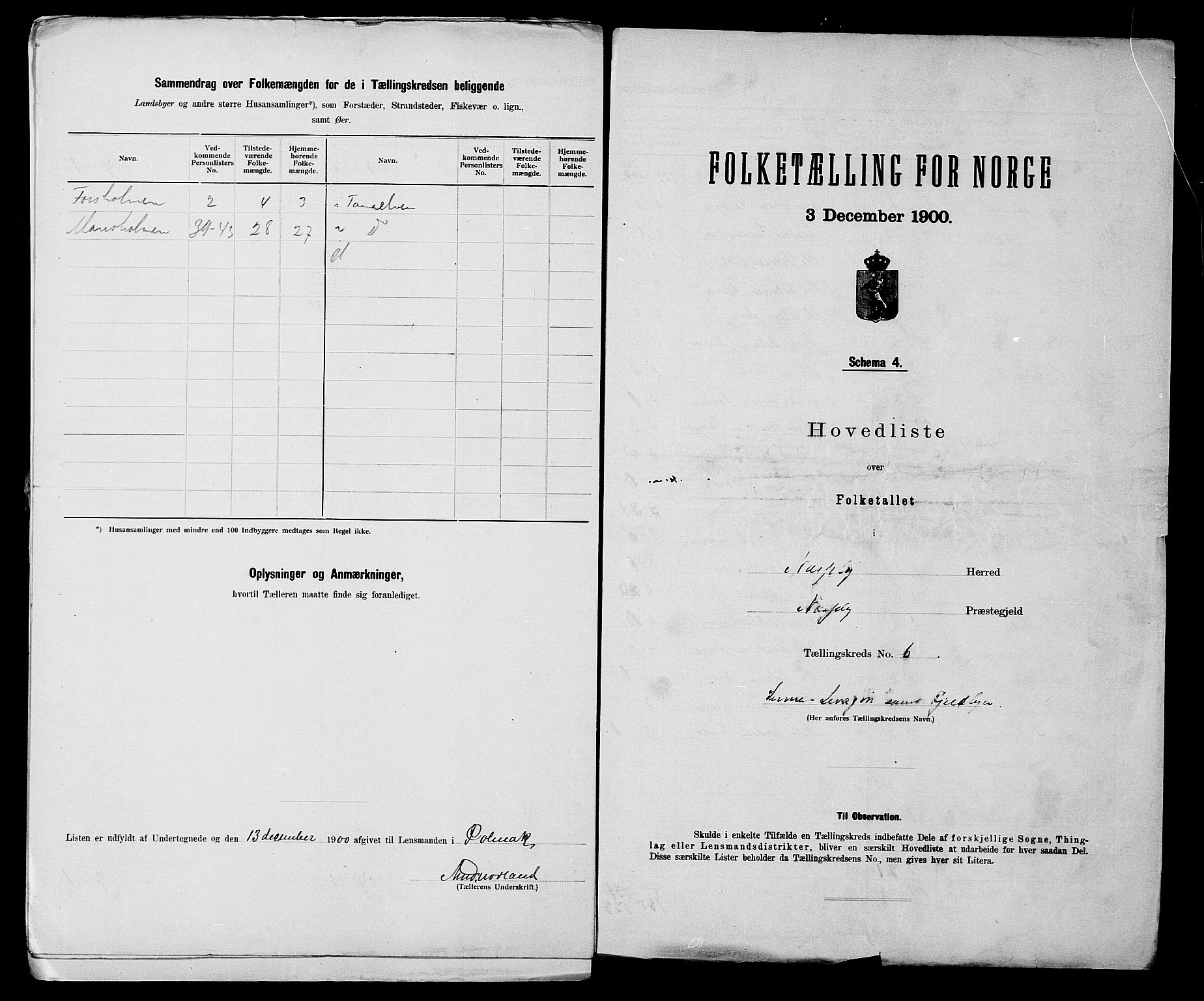 SATØ, 1900 census for Nesseby, 1900, p. 14