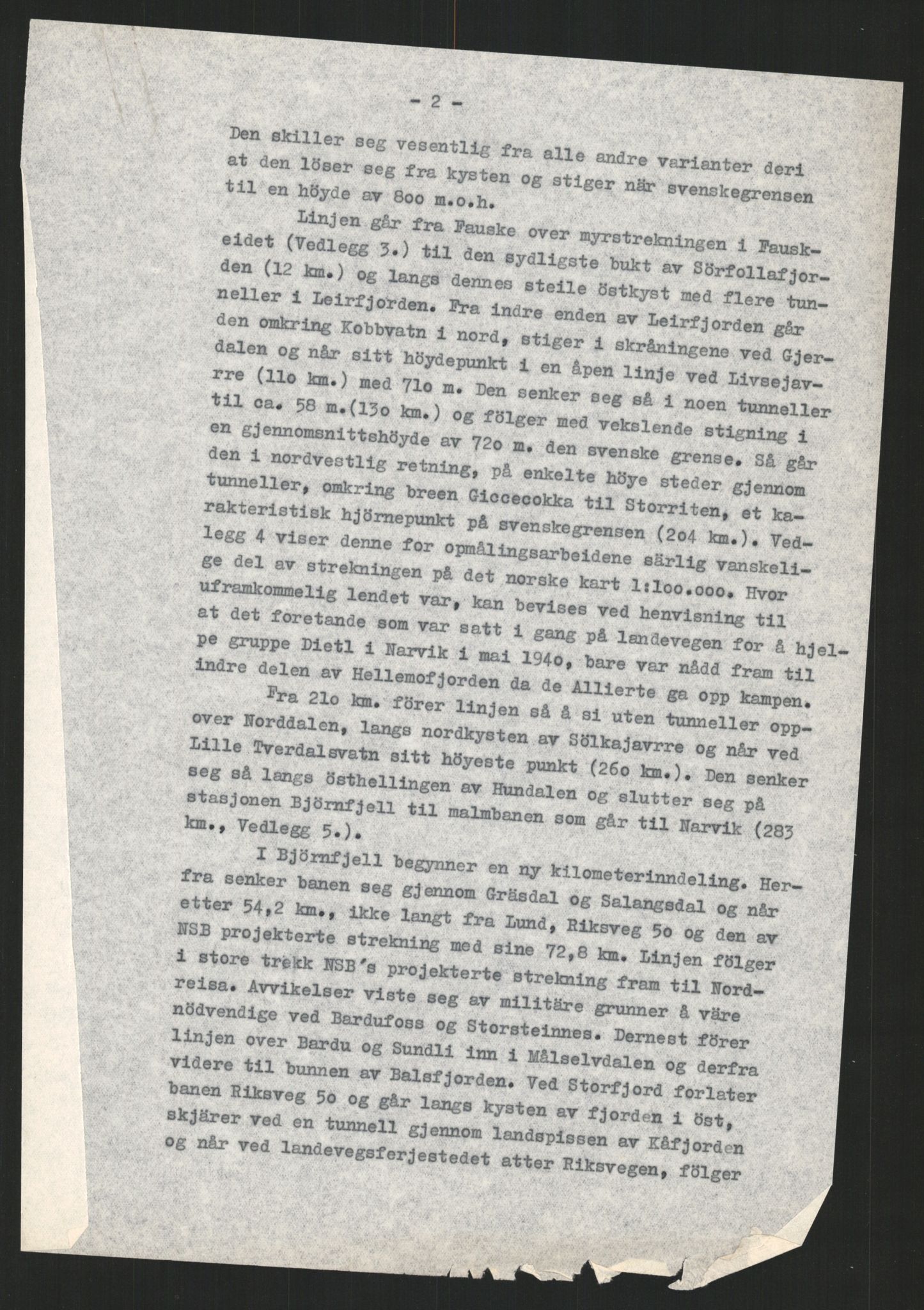 Forsvarets Overkommando. 2 kontor. Arkiv 11.4. Spredte tyske arkivsaker, AV/RA-RAFA-7031/D/Dar/Darb/L0001: Reichskommissariat - Hauptabteilung Technik und Verkehr, 1940-1944, p. 5