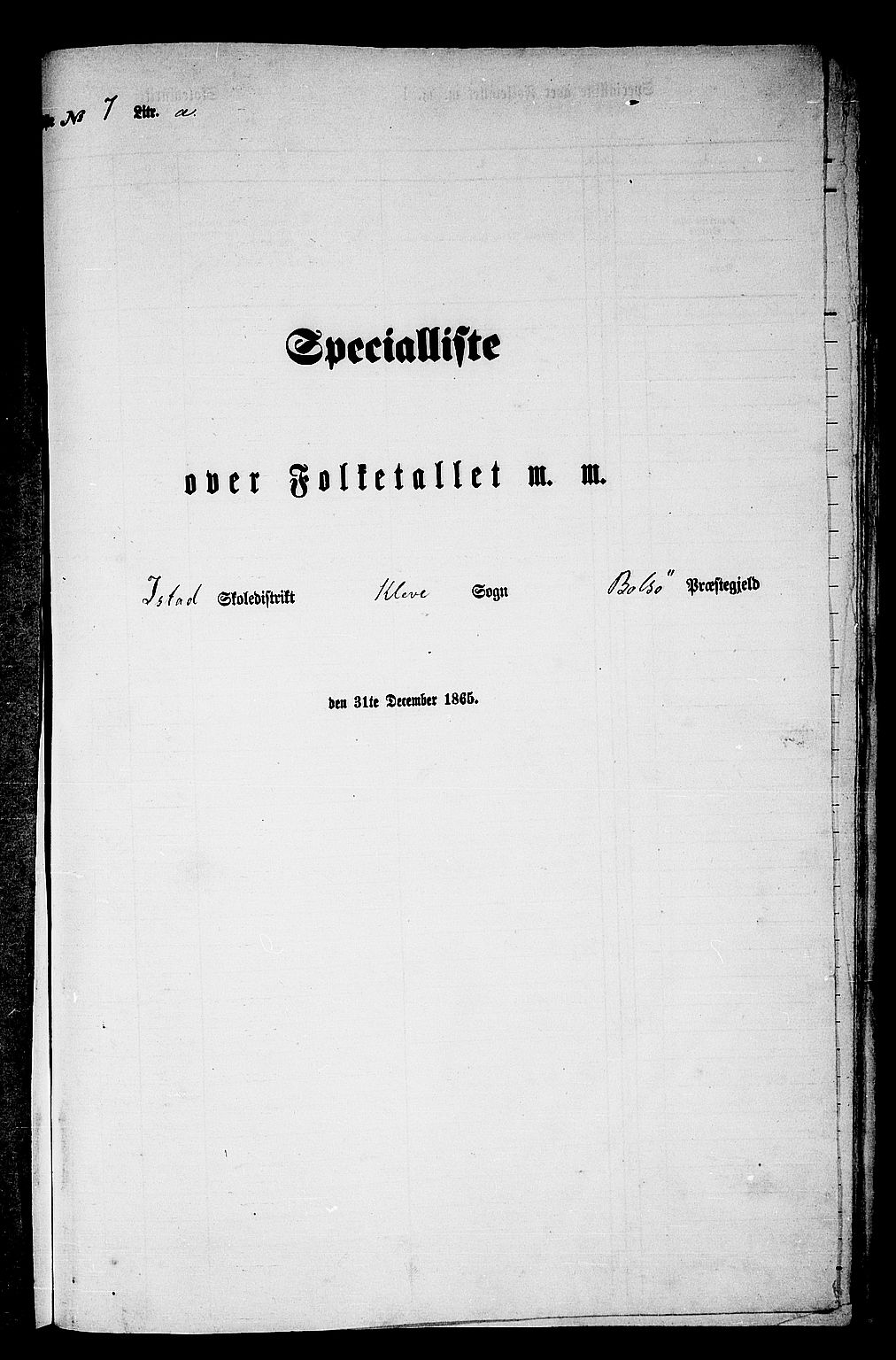 RA, 1865 census for Bolsøy, 1865, p. 110
