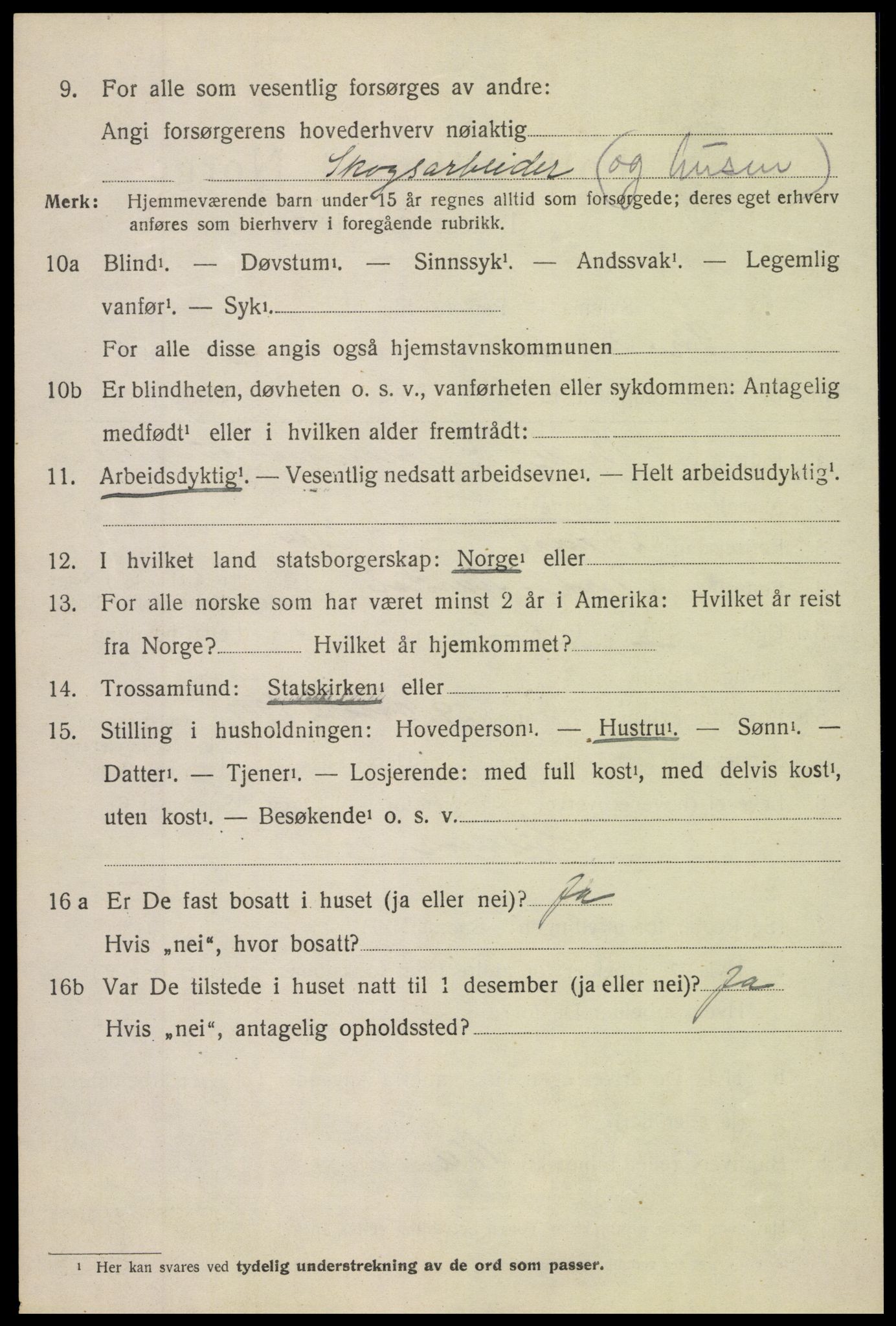 SAH, 1920 census for Sør-Aurdal, 1920, p. 5714