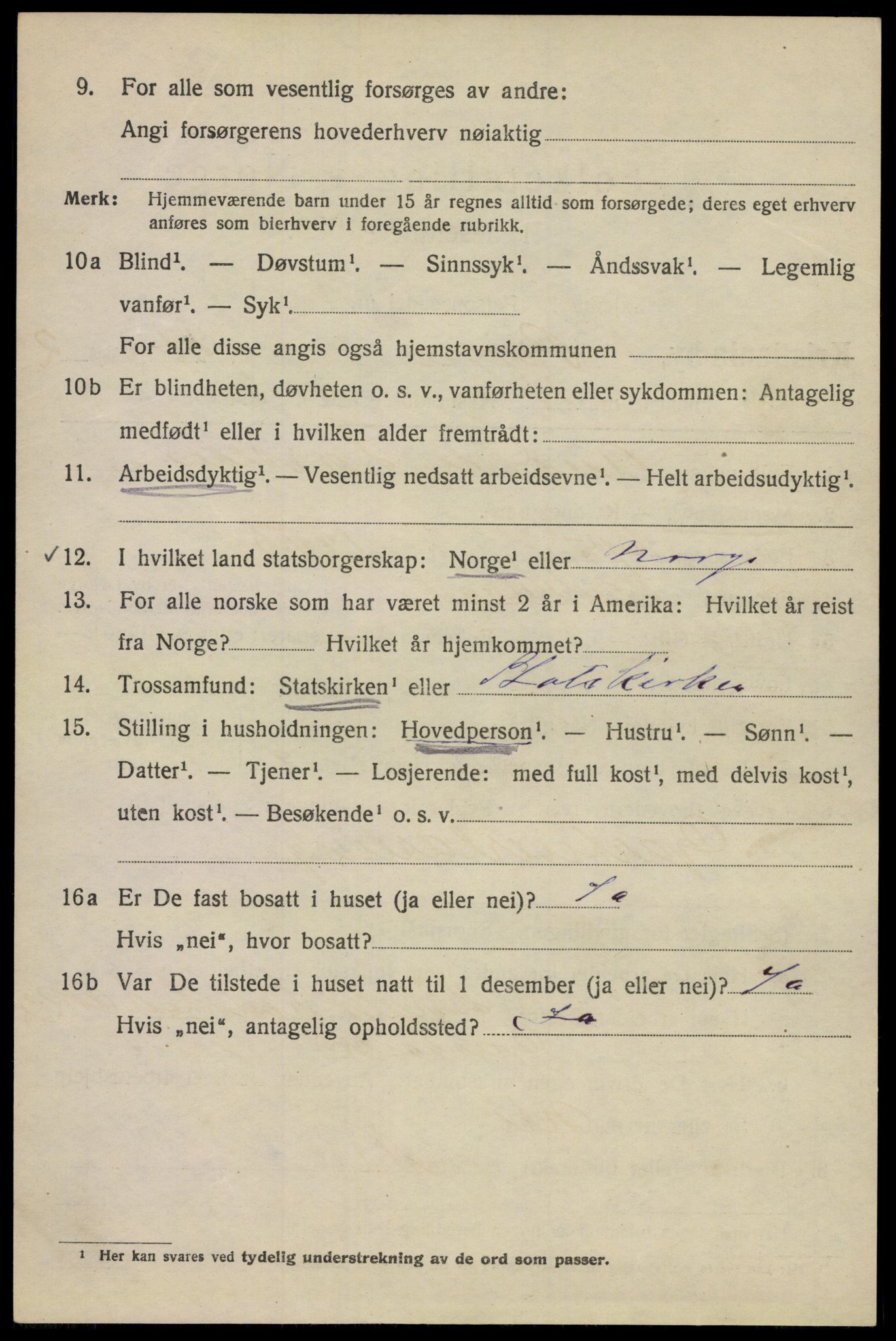 SAO, 1920 census for Kristiania, 1920, p. 157030