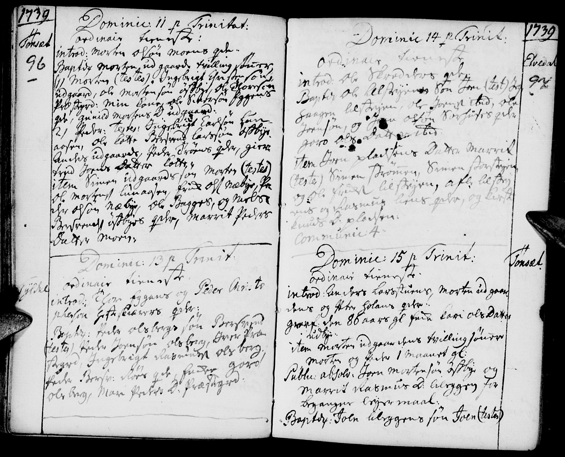 Tynset prestekontor, SAH/PREST-058/H/Ha/Haa/L0002: Parish register (official) no. 2, 1737-1767, p. 96-97