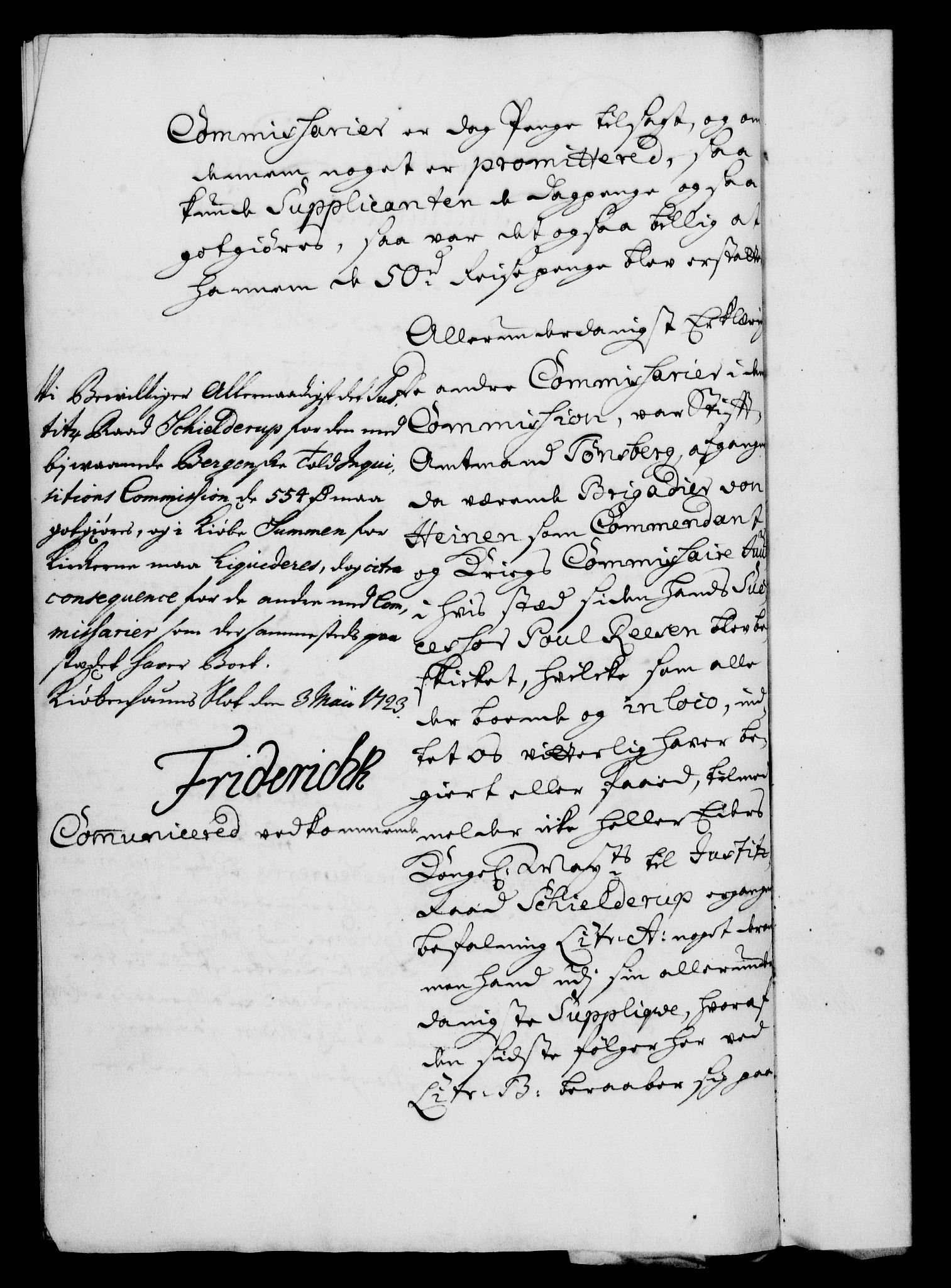 Rentekammeret, Kammerkanselliet, RA/EA-3111/G/Gf/Gfa/L0006: Norsk relasjons- og resolusjonsprotokoll (merket RK 52.6), 1723, p. 520