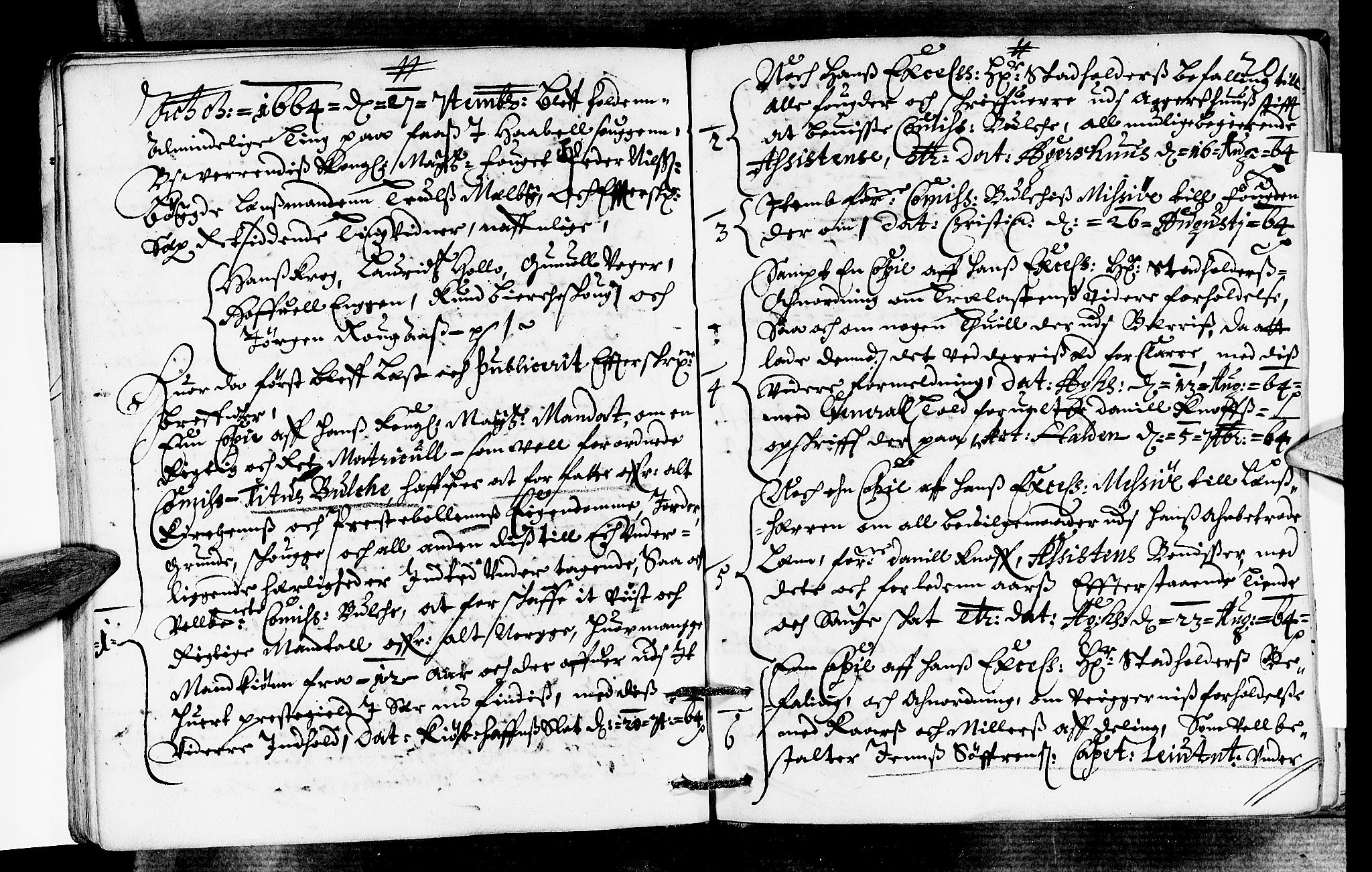 Moss sorenskriveri, AV/SAO-A-10168, 1664-1666, p. 19b-20a