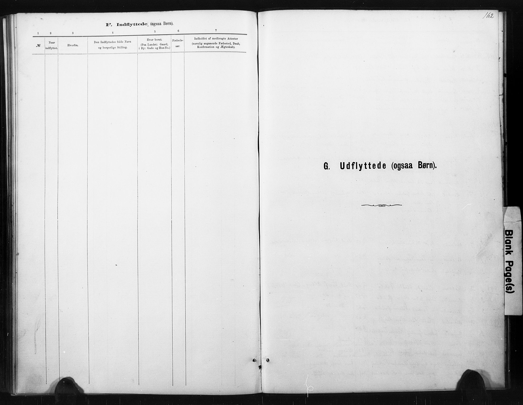Holum sokneprestkontor, SAK/1111-0022/F/Fa/Fac/L0004: Parish register (official) no. A 4, 1884-1907, p. 162