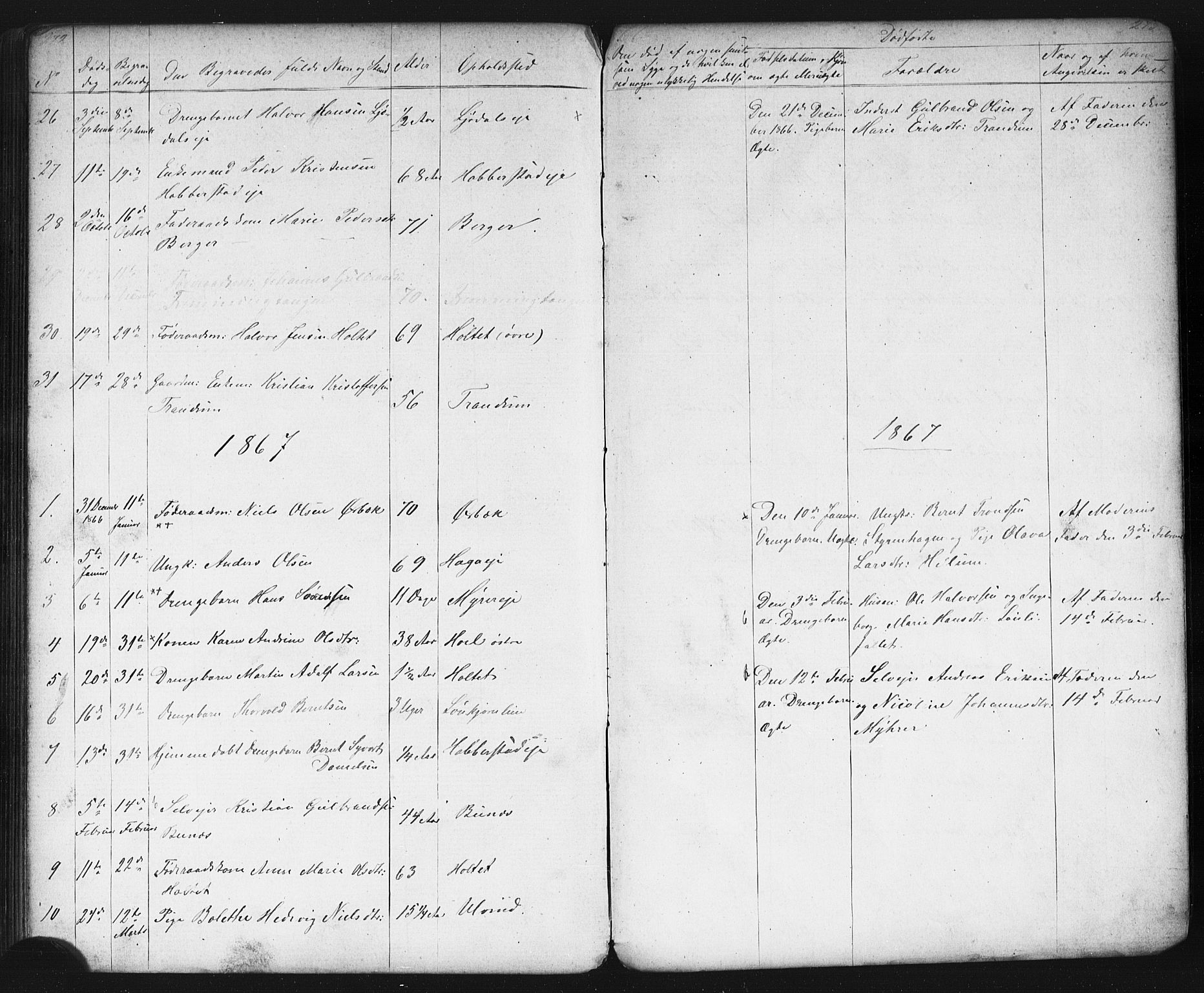 Eidsvoll prestekontor Kirkebøker, AV/SAO-A-10888/G/Gb/L0001: Parish register (copy) no. II 1, 1861-1877, p. 272-273