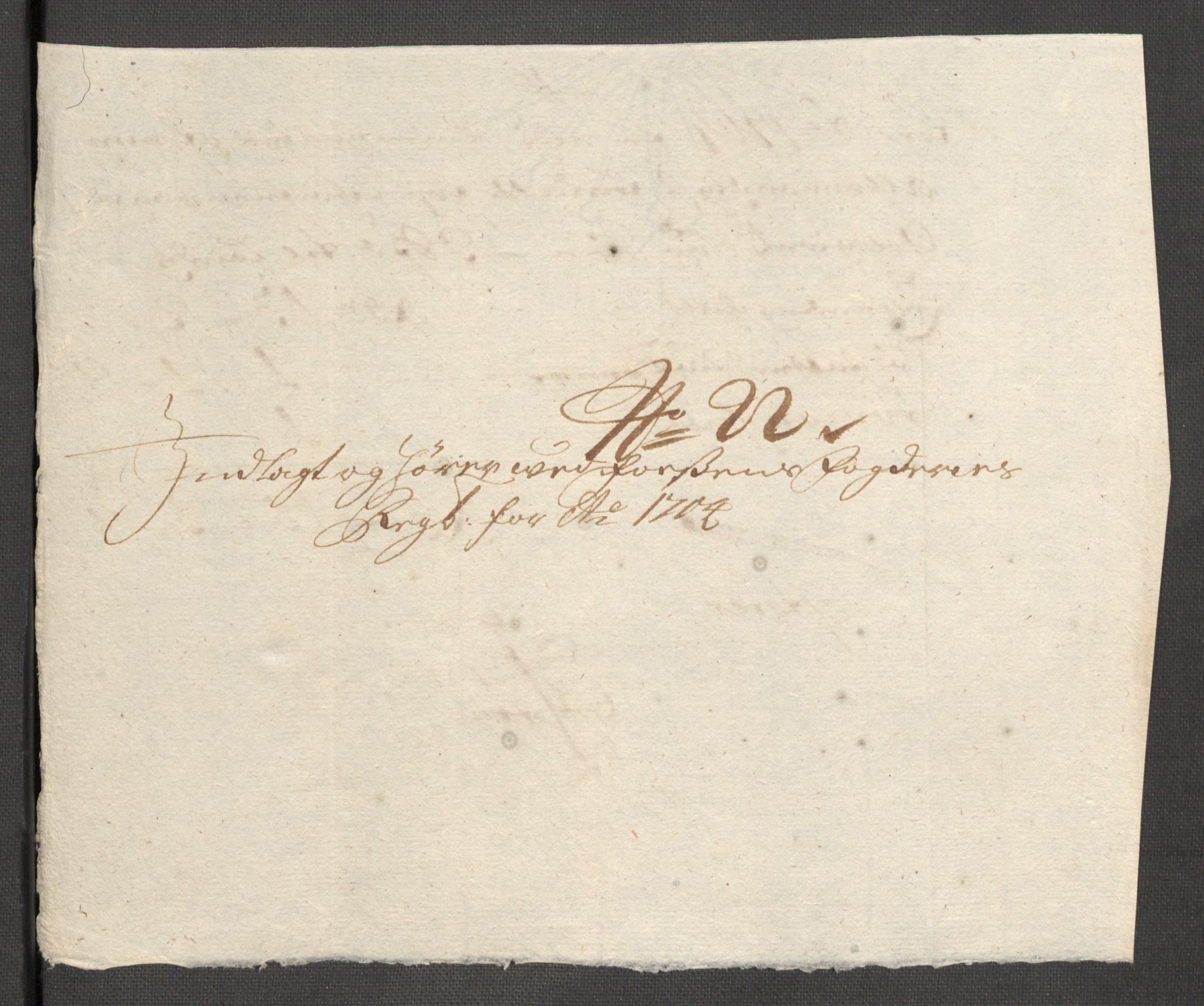 Rentekammeret inntil 1814, Reviderte regnskaper, Fogderegnskap, AV/RA-EA-4092/R57/L3856: Fogderegnskap Fosen, 1704-1705, p. 176