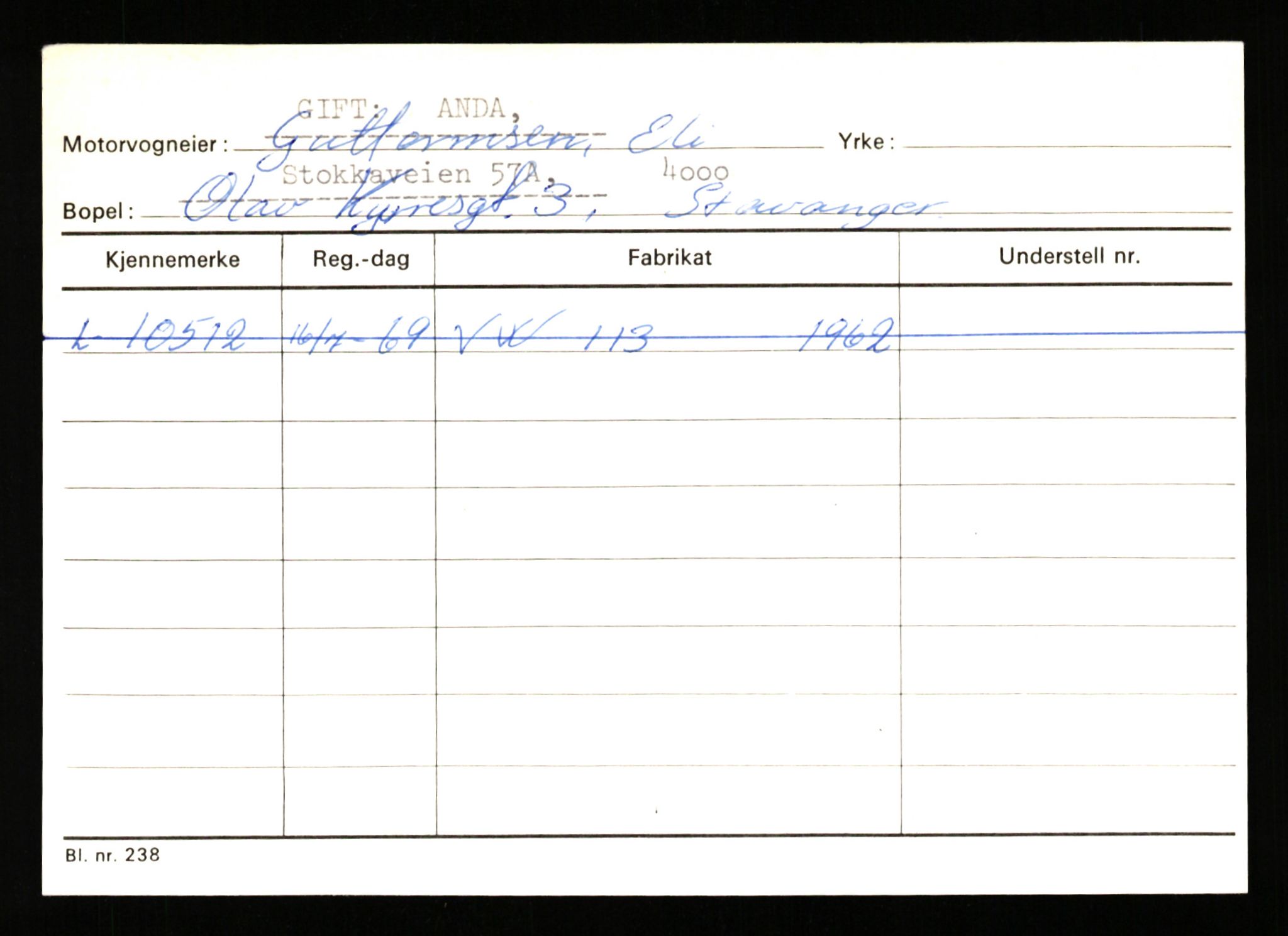 Stavanger trafikkstasjon, SAST/A-101942/0/H/L0001: Abarbanell - Askerud, 1930-1971, p. 923