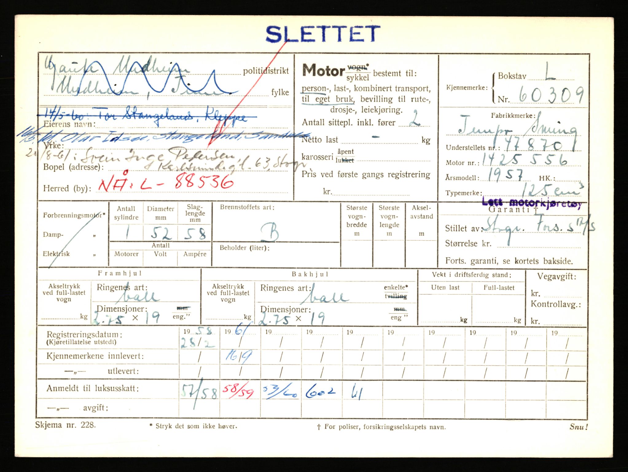 Stavanger trafikkstasjon, AV/SAST-A-101942/0/F/L0059: L-60000 - L-60699, 1930-1971, p. 837