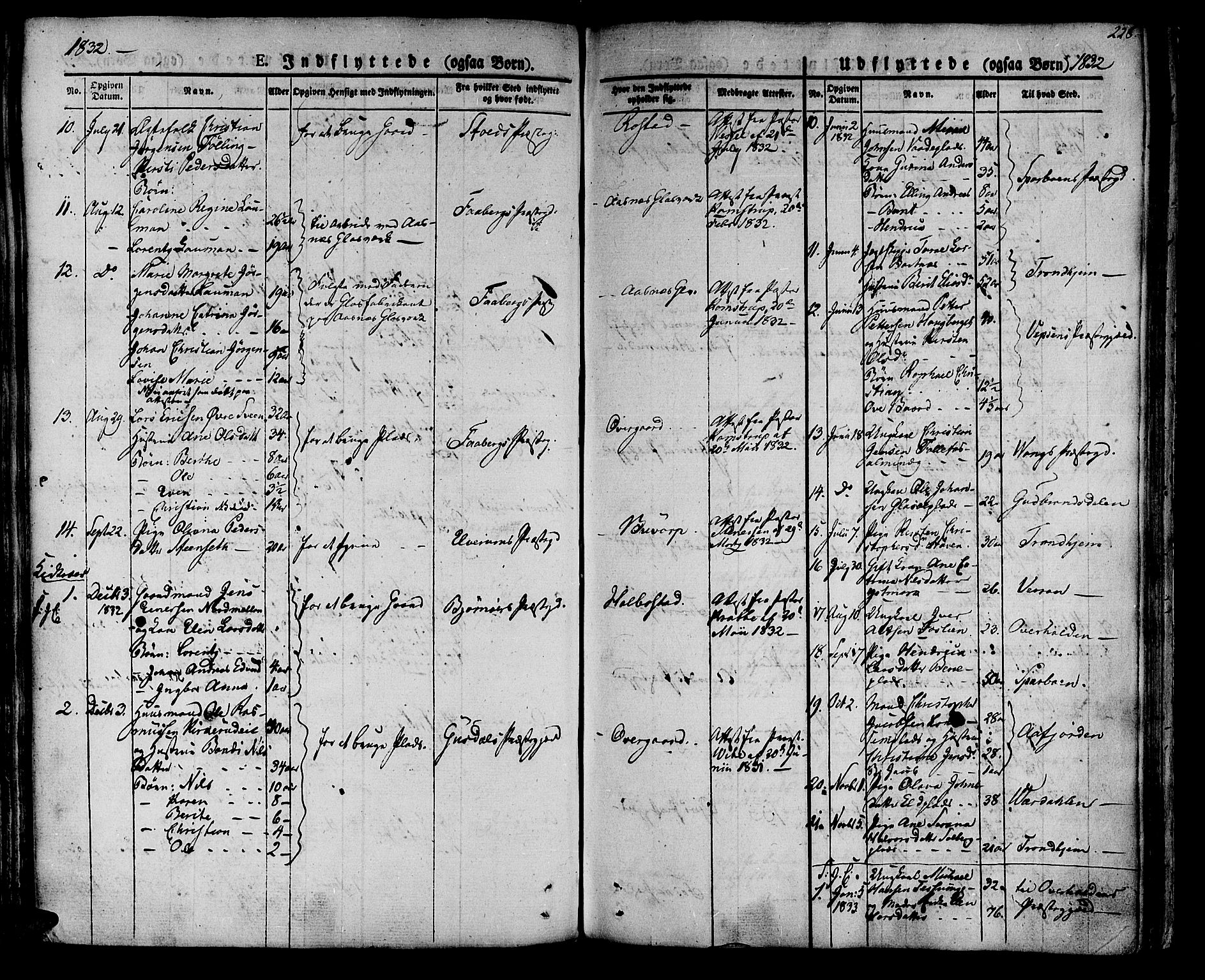 Ministerialprotokoller, klokkerbøker og fødselsregistre - Nord-Trøndelag, SAT/A-1458/741/L0390: Parish register (official) no. 741A04, 1822-1836, p. 228