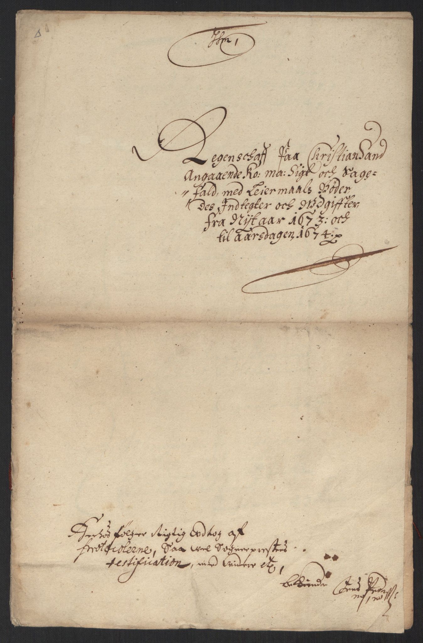 Rentekammeret inntil 1814, Reviderte regnskaper, Byregnskaper, RA/EA-4066/R/Rm/L0284: [M17] Sikt og sakefall, 1658-1680, p. 80