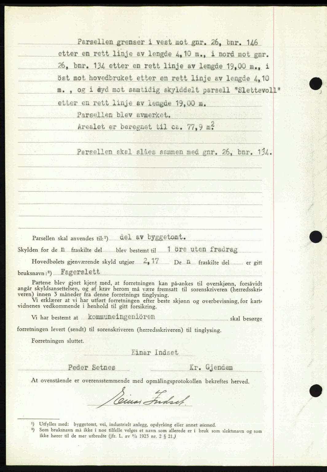 Romsdal sorenskriveri, AV/SAT-A-4149/1/2/2C: Mortgage book no. A21, 1946-1946, Diary no: : 2674/1946