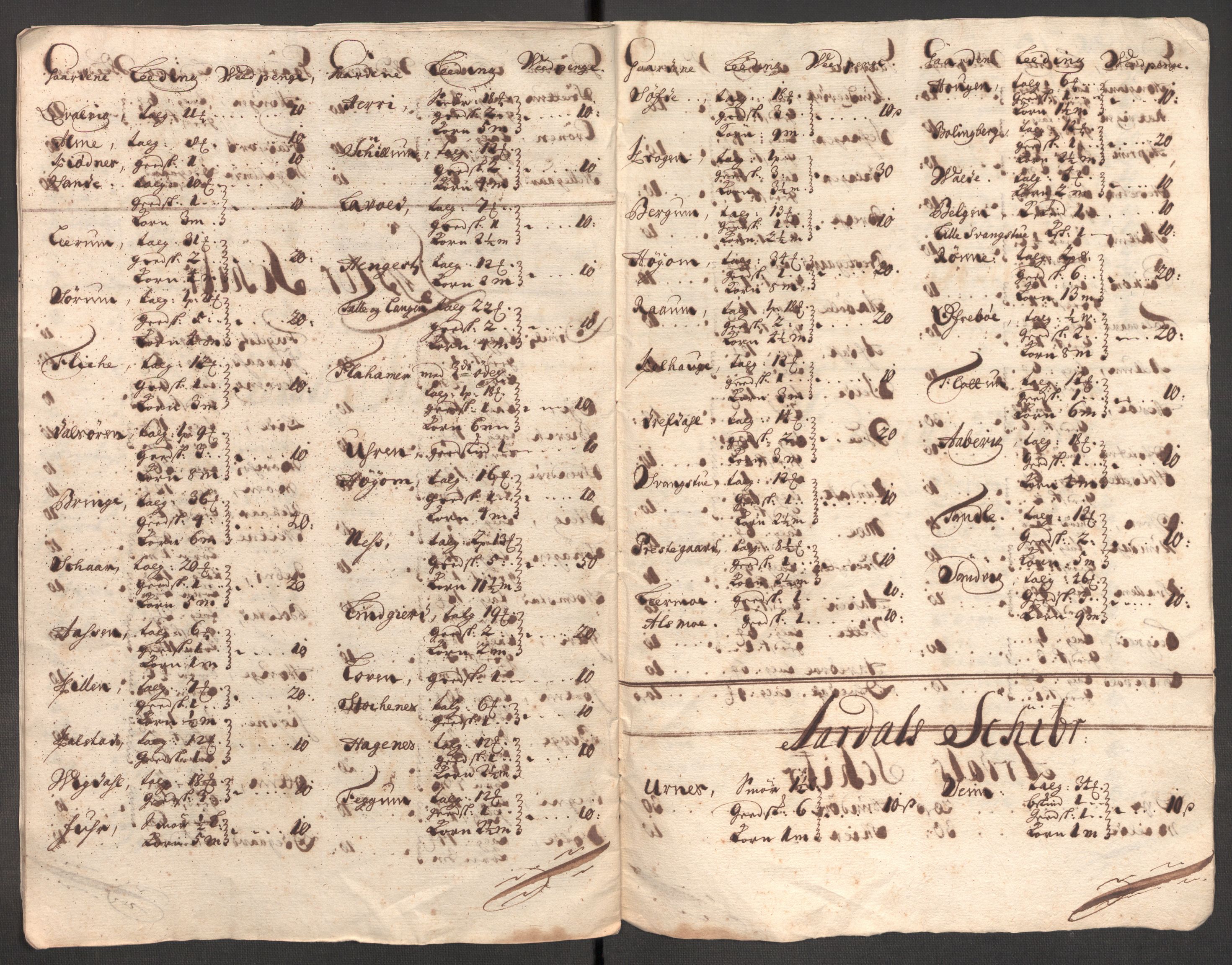 Rentekammeret inntil 1814, Reviderte regnskaper, Fogderegnskap, AV/RA-EA-4092/R52/L3317: Fogderegnskap Sogn, 1711, p. 105