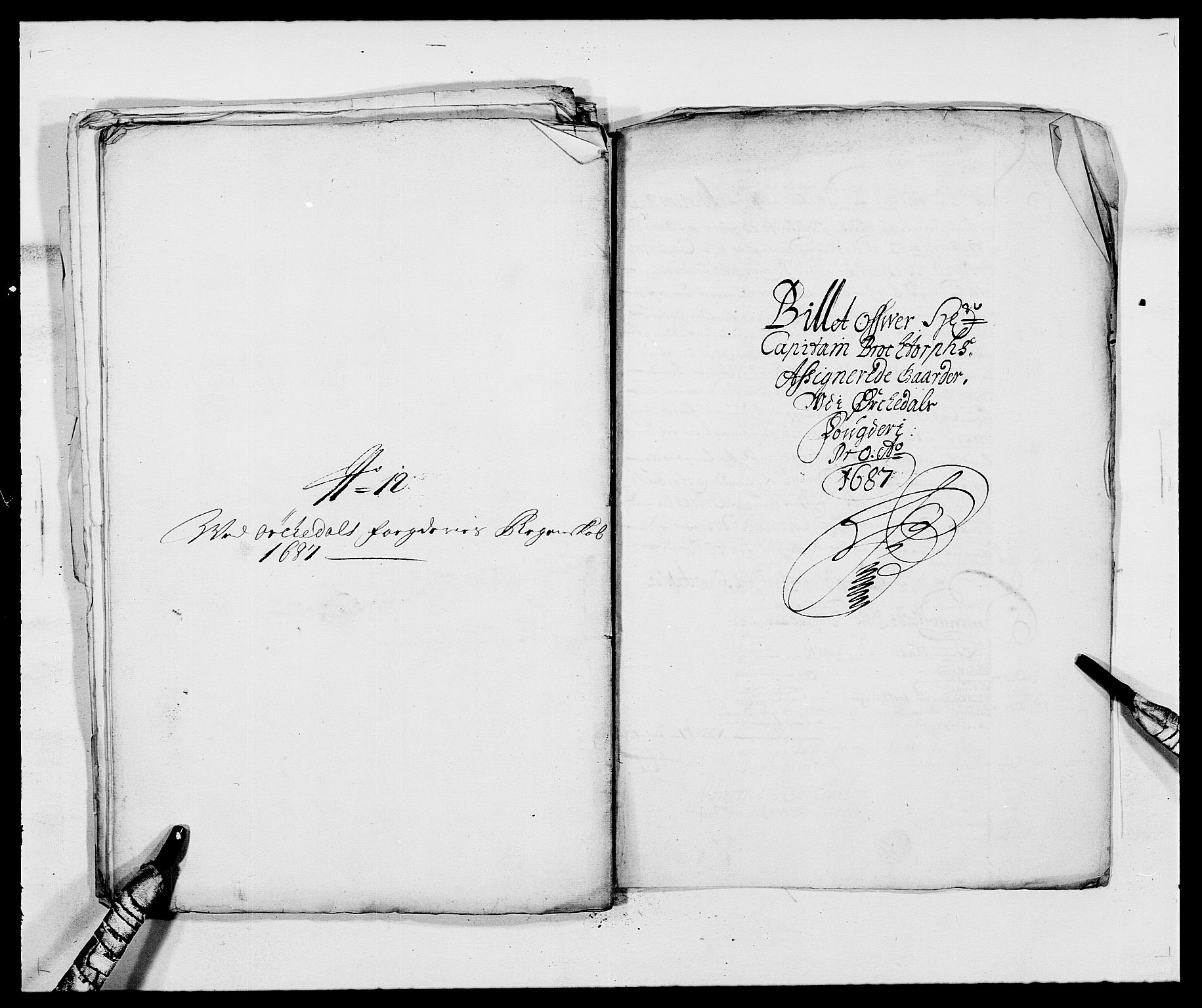 Rentekammeret inntil 1814, Reviderte regnskaper, Fogderegnskap, RA/EA-4092/R58/L3935: Fogderegnskap Orkdal, 1687-1688, p. 187