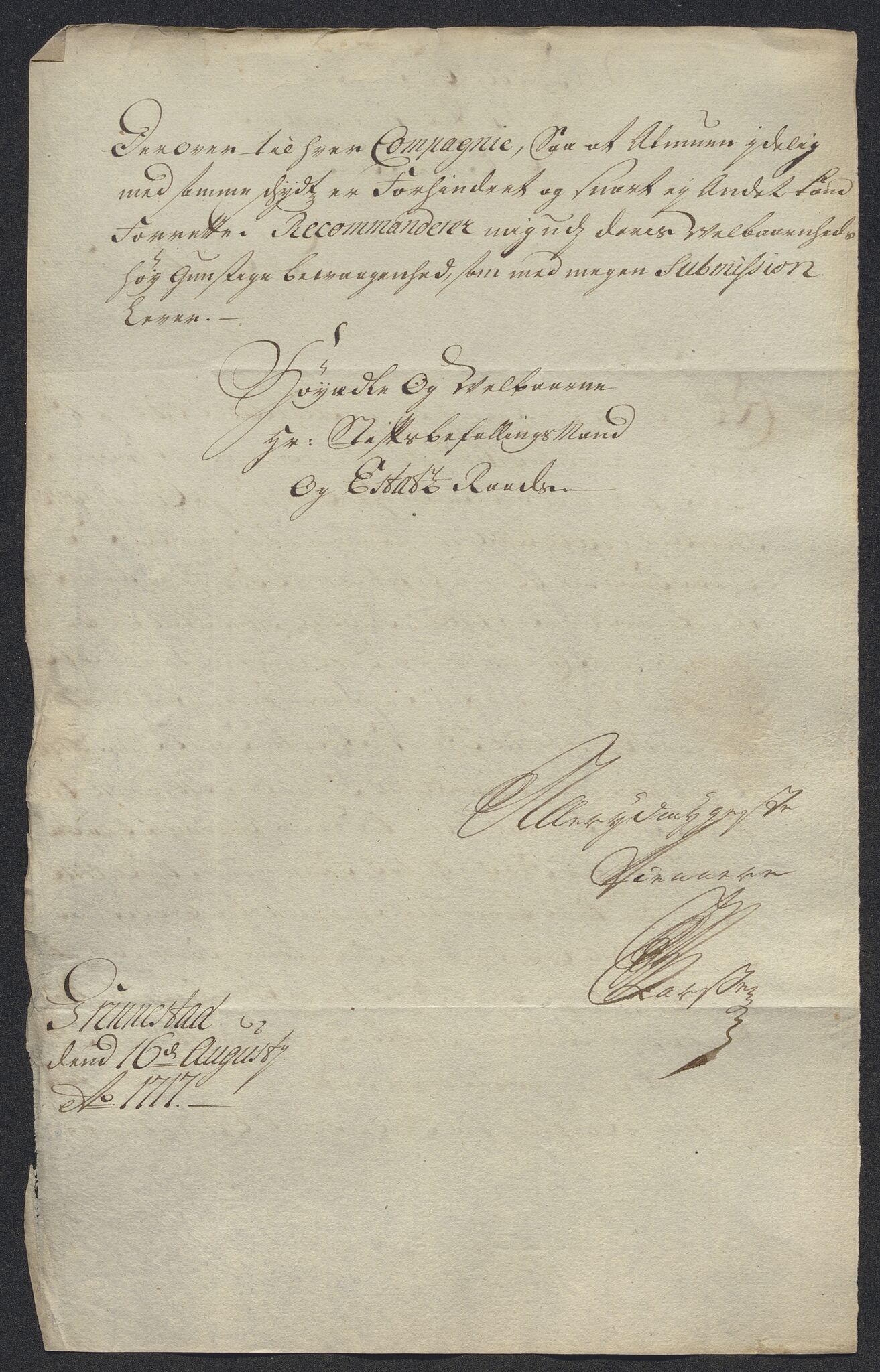 Kristiania stiftamt, AV/SAO-A-10386/E/Ed/Ede/L0006: Fogder, 1717, p. 224