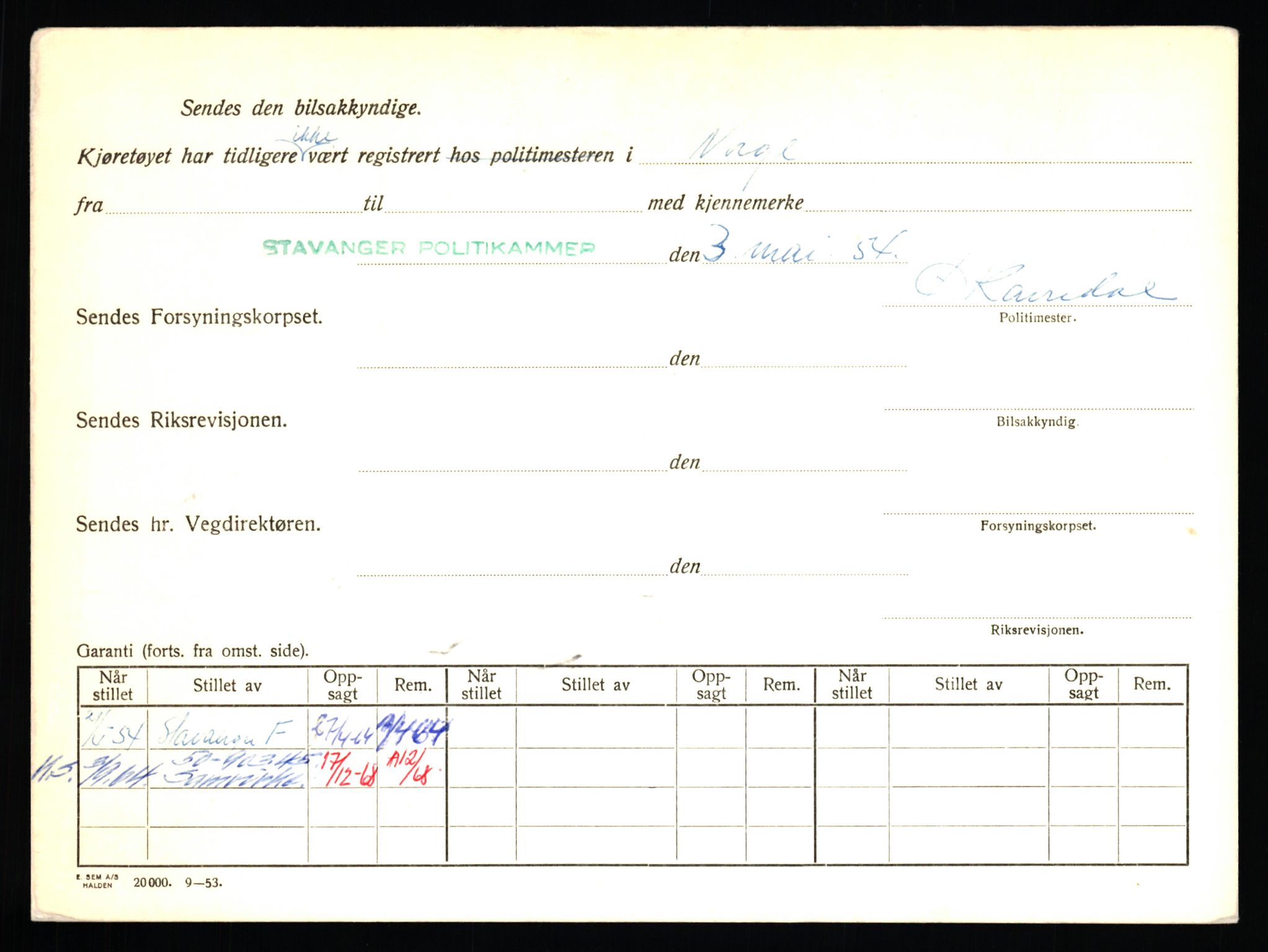 Stavanger trafikkstasjon, AV/SAST-A-101942/0/F/L0005: L-1350 - L-1699, 1930-1971, p. 1304