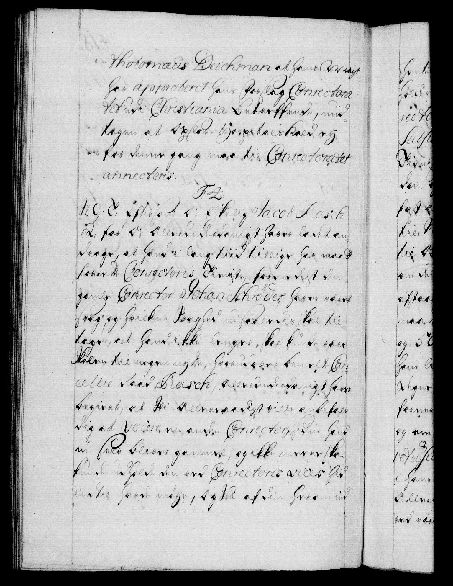 Danske Kanselli 1572-1799, AV/RA-EA-3023/F/Fc/Fca/Fcab/L0024: Norske tegnelser, 1728-1730, p. 418b