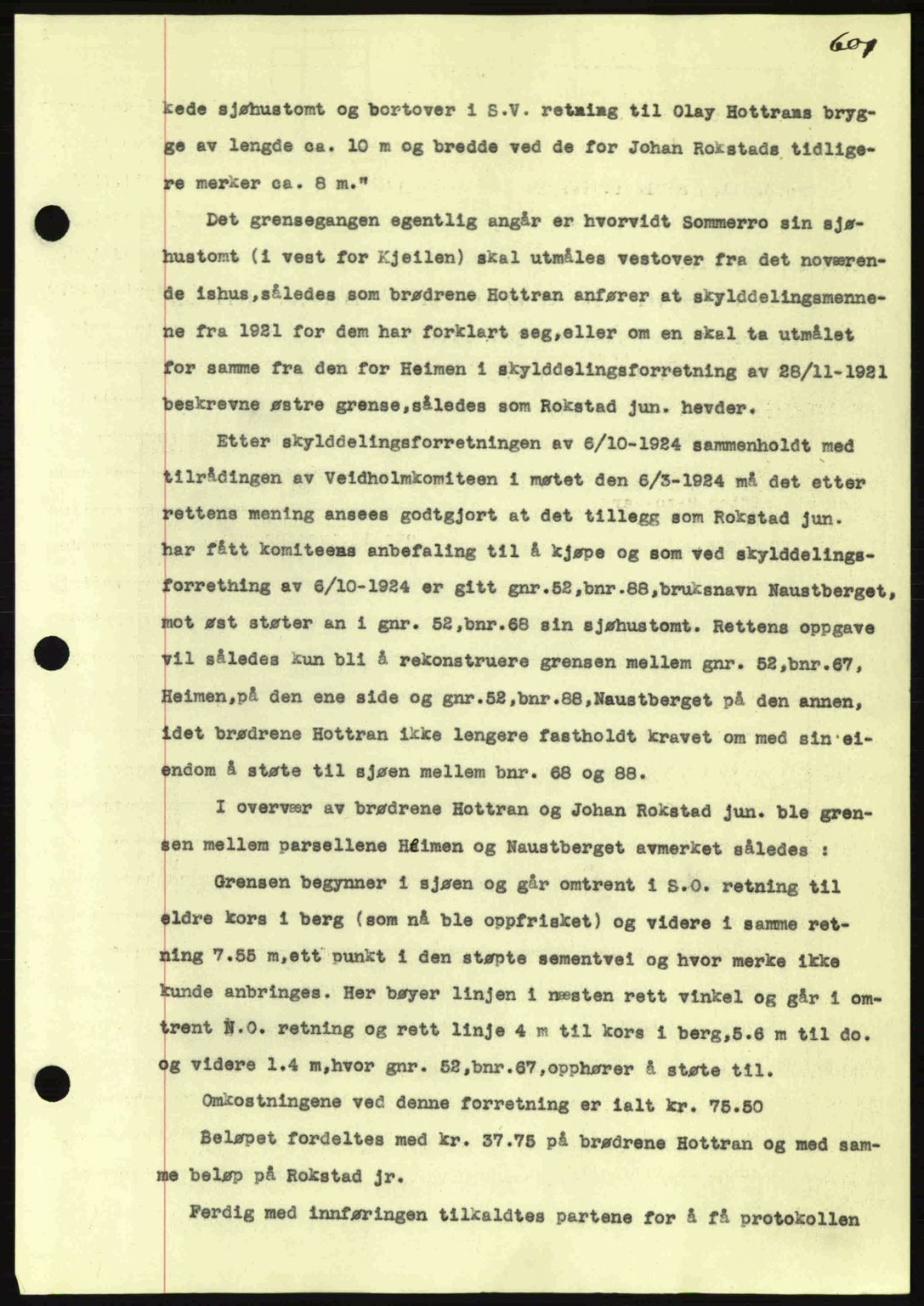 Nordmøre sorenskriveri, AV/SAT-A-4132/1/2/2Ca: Mortgage book no. A94, 1942-1943, Diary no: : 161/1943