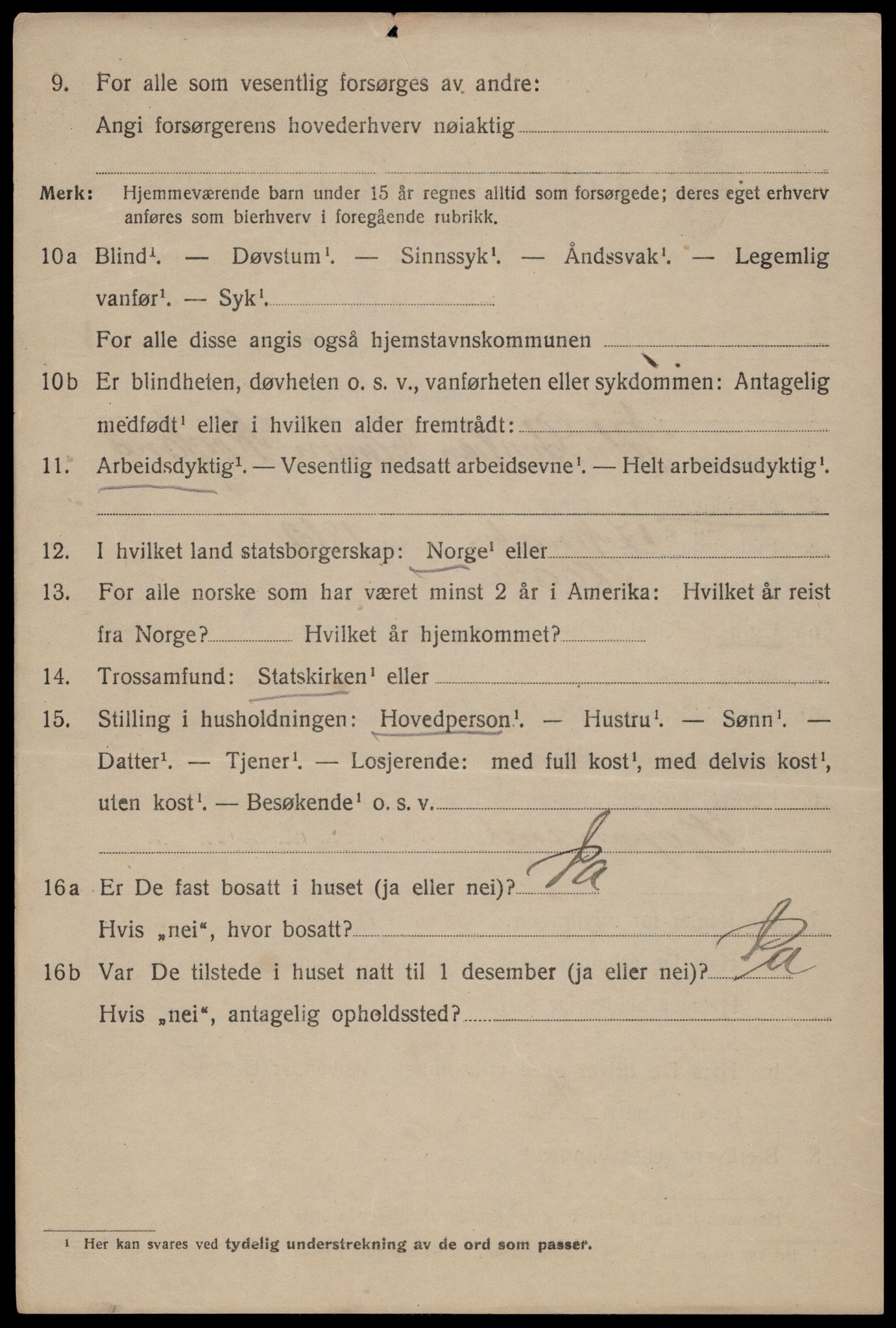 SAST, 1920 census for Haugesund, 1920, p. 12788