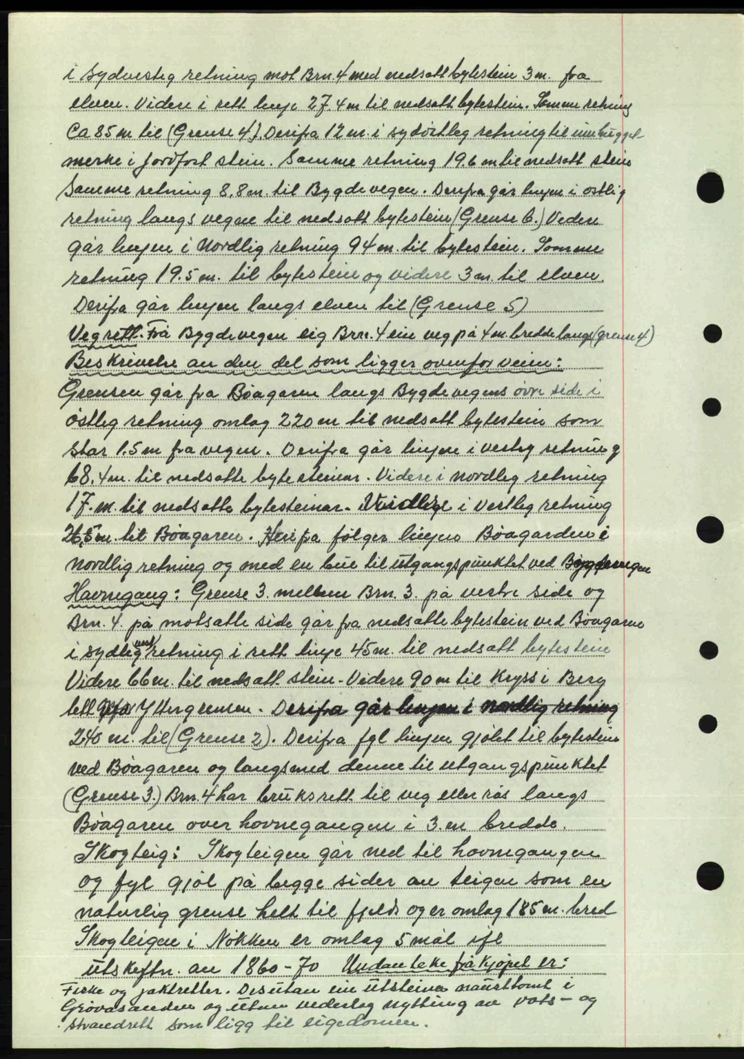 Nordre Sunnmøre sorenskriveri, AV/SAT-A-0006/1/2/2C/2Ca: Mortgage book no. A33, 1949-1950, Diary no: : 107/1950