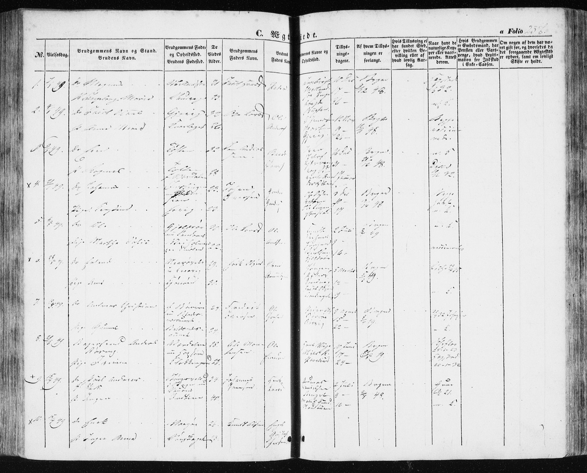 Ministerialprotokoller, klokkerbøker og fødselsregistre - Sør-Trøndelag, AV/SAT-A-1456/634/L0529: Parish register (official) no. 634A05, 1843-1851, p. 237