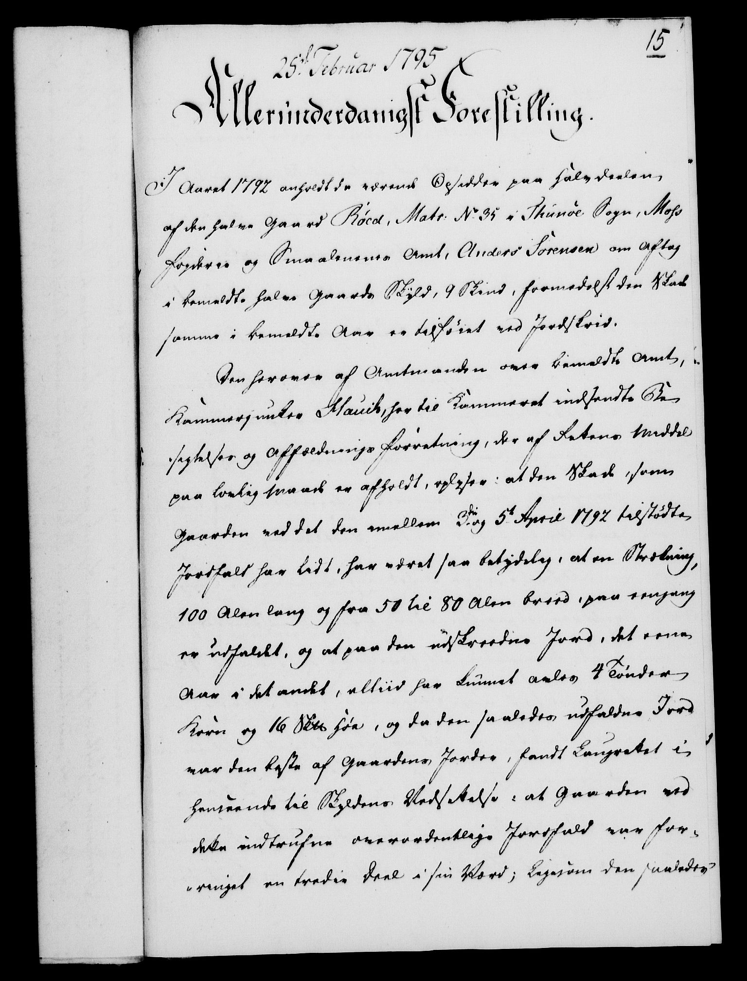 Rentekammeret, Kammerkanselliet, AV/RA-EA-3111/G/Gf/Gfa/L0077: Norsk relasjons- og resolusjonsprotokoll (merket RK 52.77), 1795, p. 106