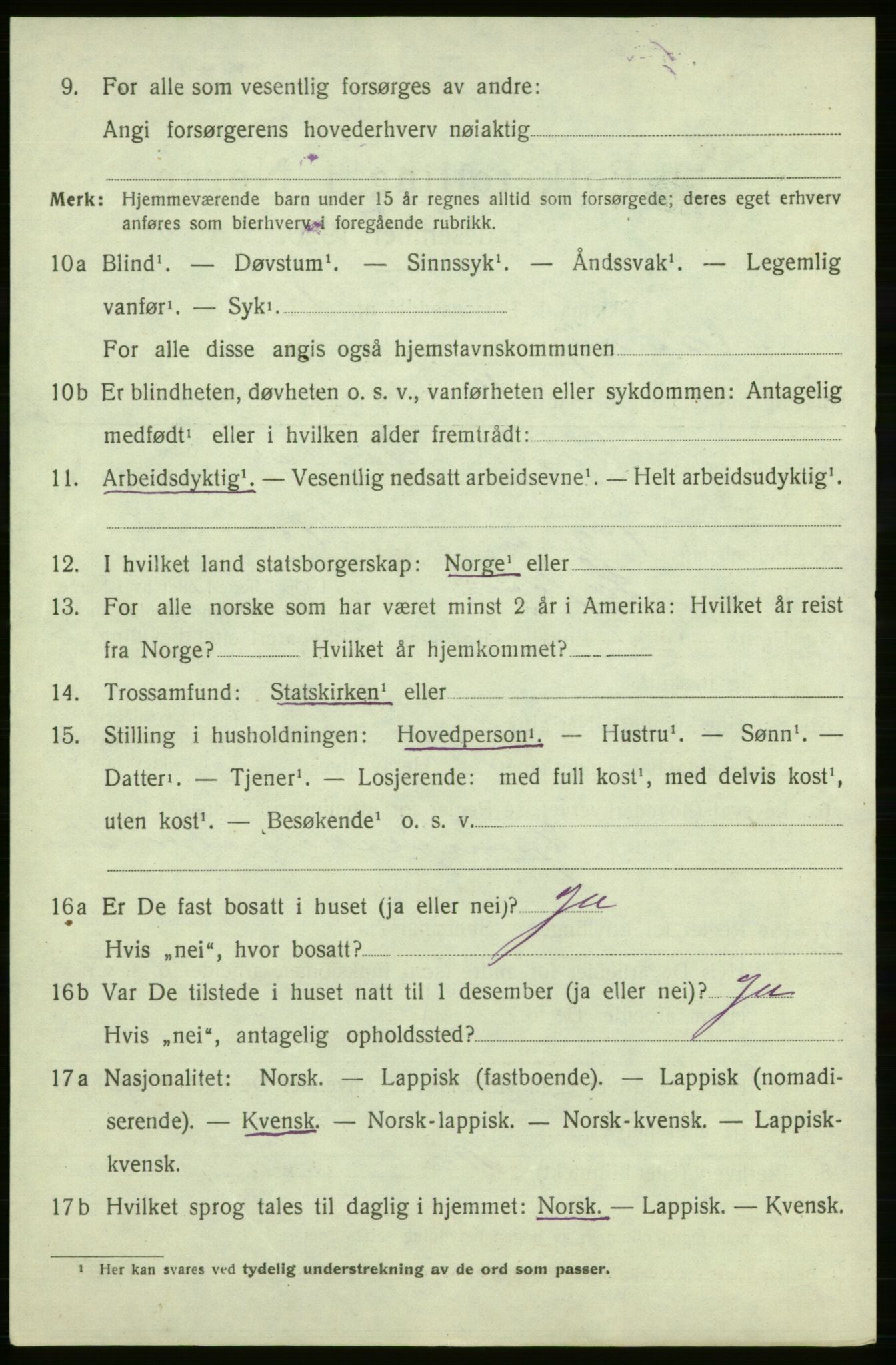 SATØ, 1920 census for Måsøy, 1920, p. 2615