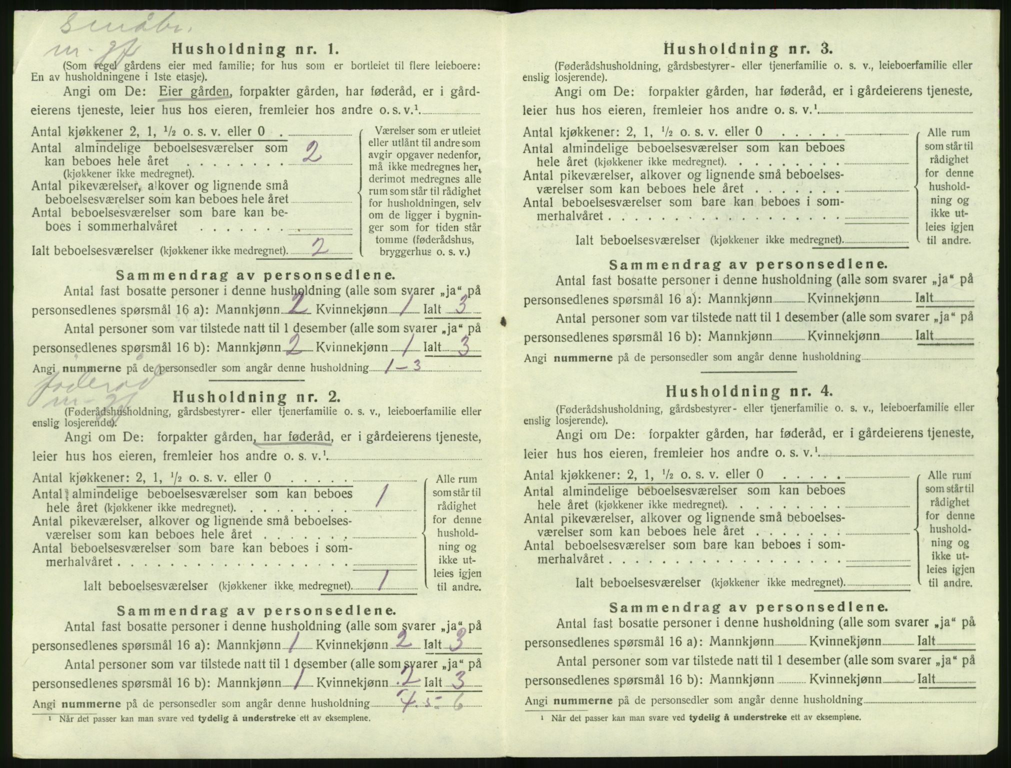 SAT, 1920 census for Hjørundfjord, 1920, p. 560