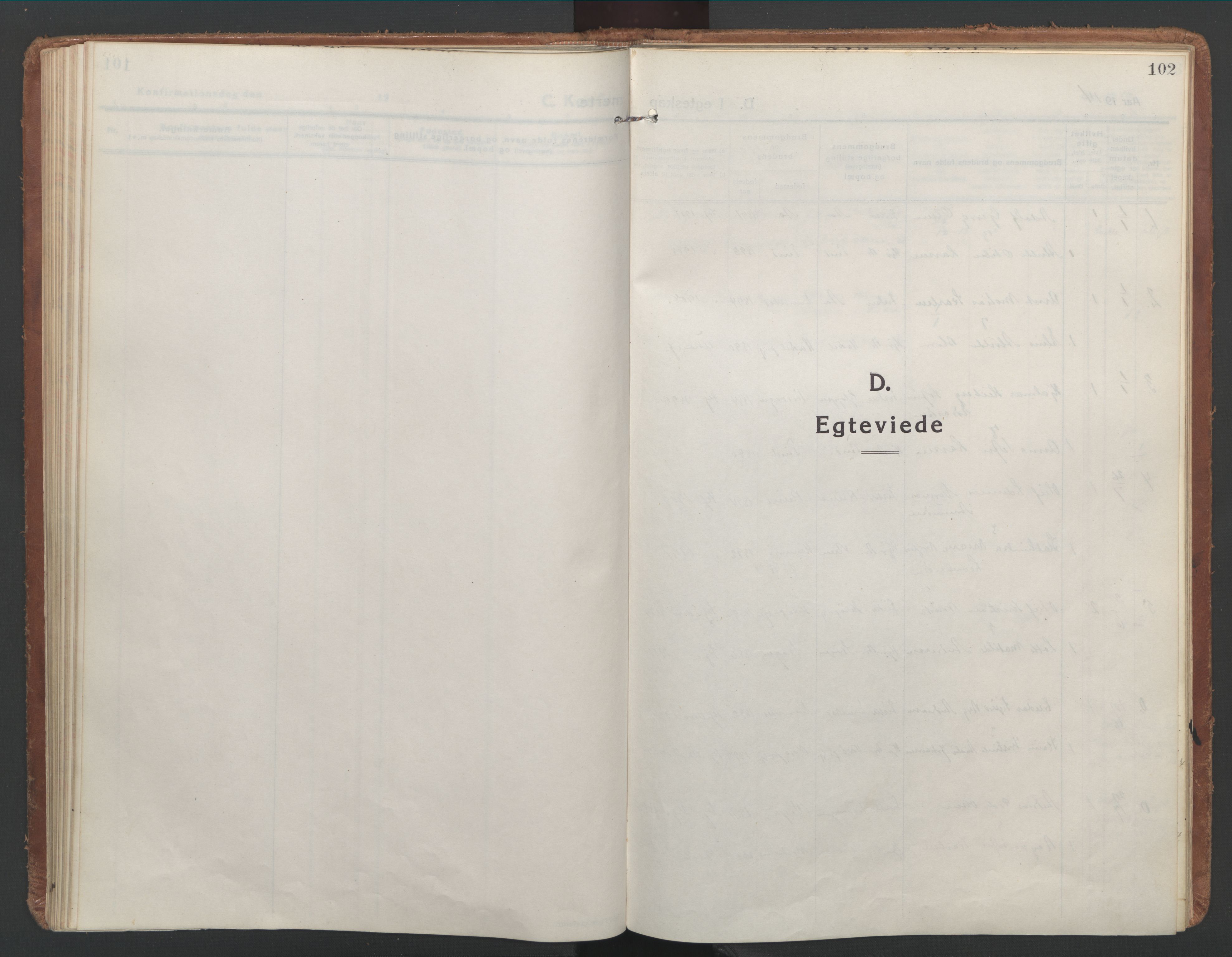 Ministerialprotokoller, klokkerbøker og fødselsregistre - Nordland, SAT/A-1459/886/L1222: Parish register (official) no. 886A04, 1914-1926, p. 102
