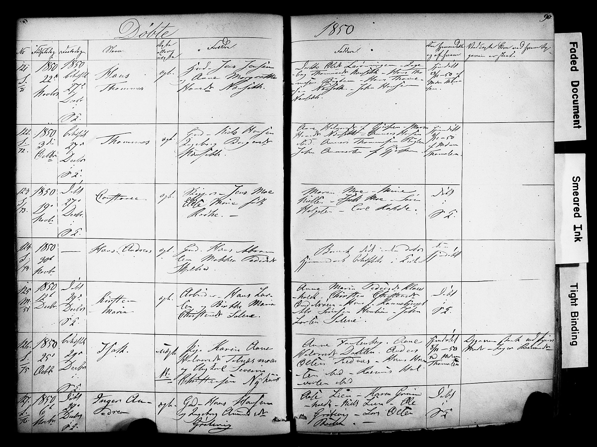 Solum kirkebøker, SAKO/A-306/F/Fa/L0006: Parish register (official) no. I 6, 1844-1855, p. 90