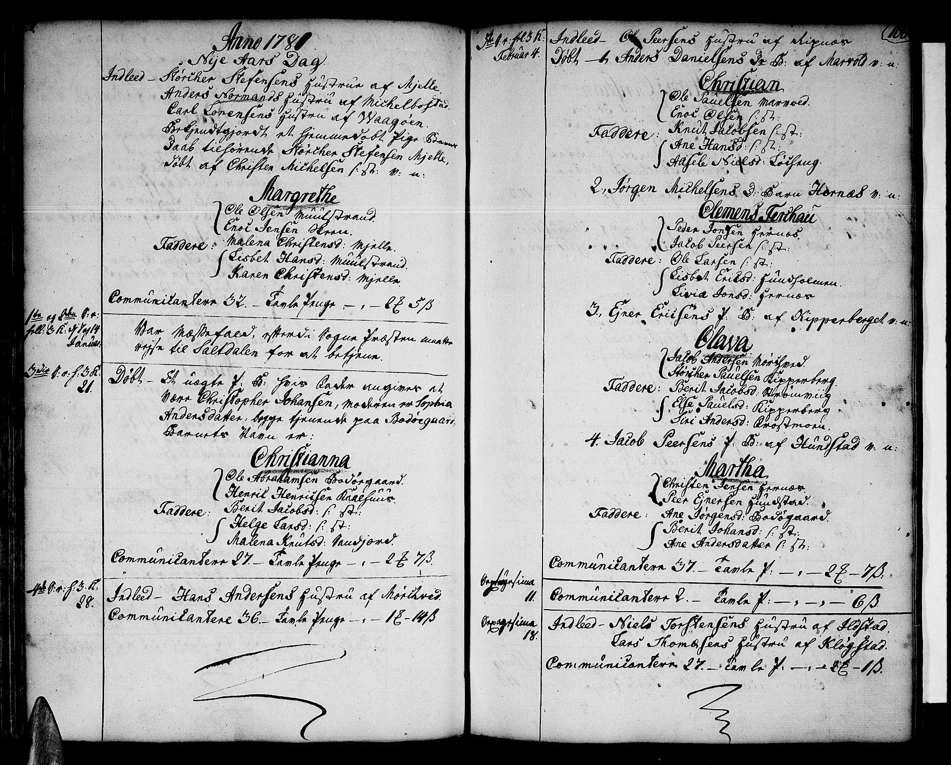 Ministerialprotokoller, klokkerbøker og fødselsregistre - Nordland, SAT/A-1459/801/L0003: Parish register (official) no. 801A03, 1762-1795, p. 100