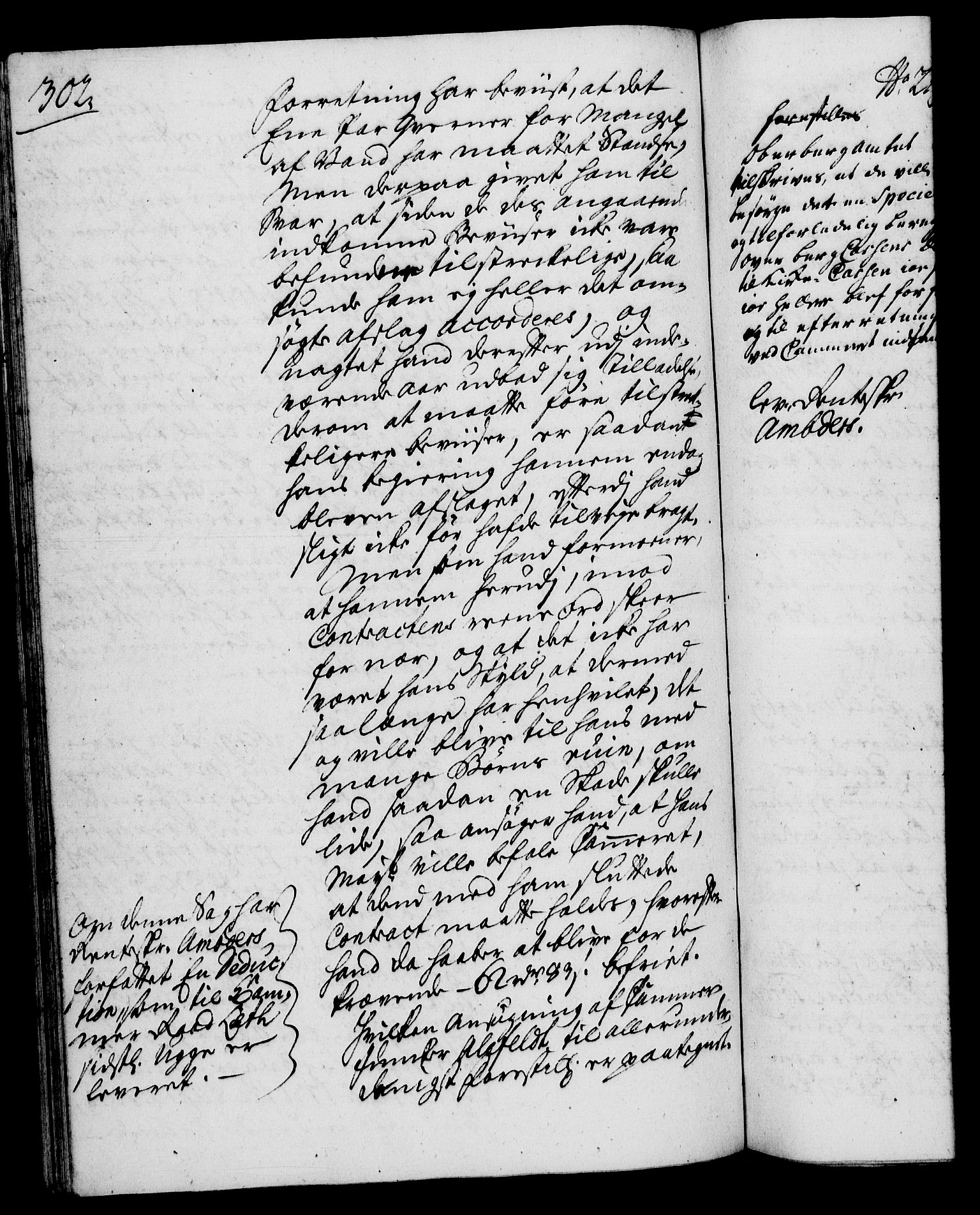 Rentekammeret, Kammerkanselliet, RA/EA-3111/G/Gh/Gha/L0020: Norsk ekstraktmemorialprotokoll (merket RK 53.65), 1738-1739, p. 302