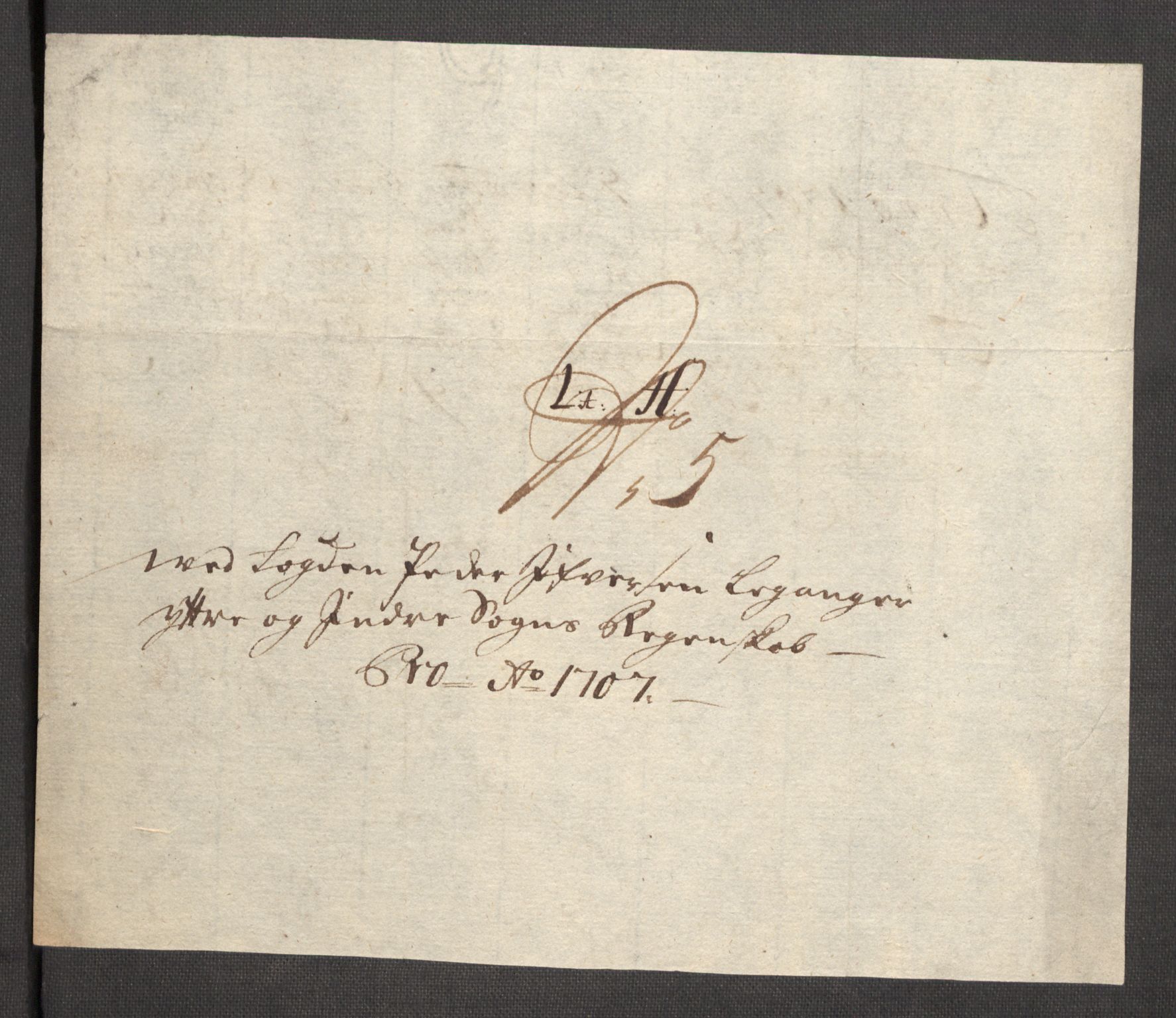 Rentekammeret inntil 1814, Reviderte regnskaper, Fogderegnskap, AV/RA-EA-4092/R52/L3314: Fogderegnskap Sogn, 1705-1707, p. 572