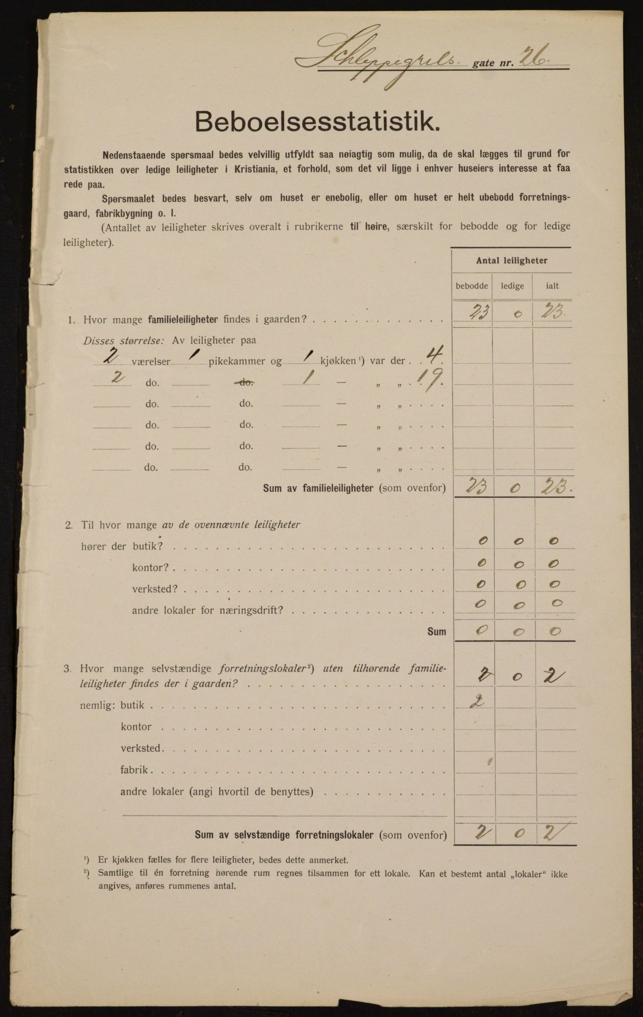 OBA, Municipal Census 1912 for Kristiania, 1912, p. 90503