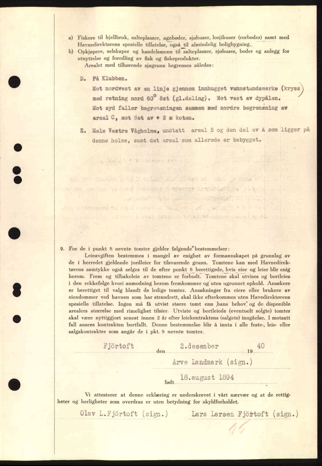 Nordre Sunnmøre sorenskriveri, AV/SAT-A-0006/1/2/2C/2Ca: Mortgage book no. A10, 1940-1941, Diary no: : 381/1941