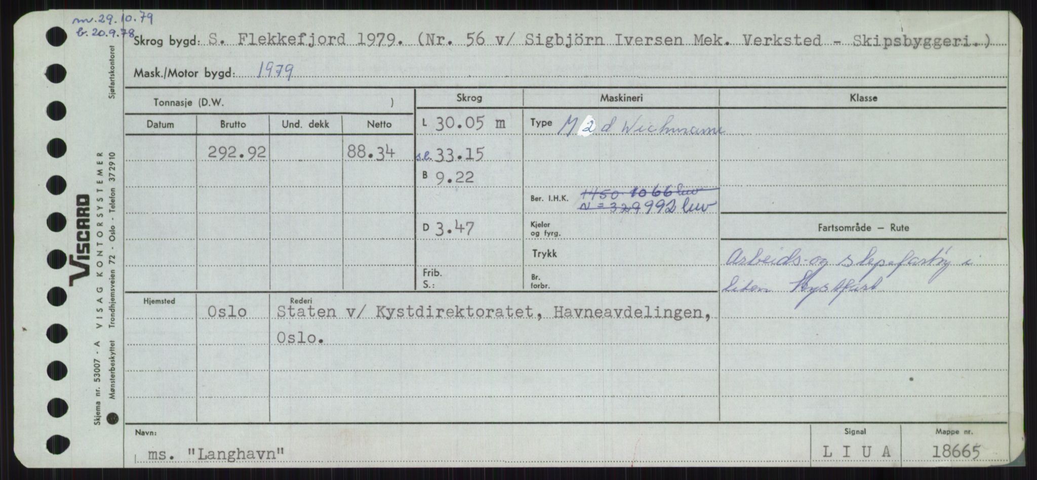 Sjøfartsdirektoratet med forløpere, Skipsmålingen, AV/RA-S-1627/H/Ha/L0003/0002: Fartøy, Hilm-Mar / Fartøy, Kom-Mar, p. 309