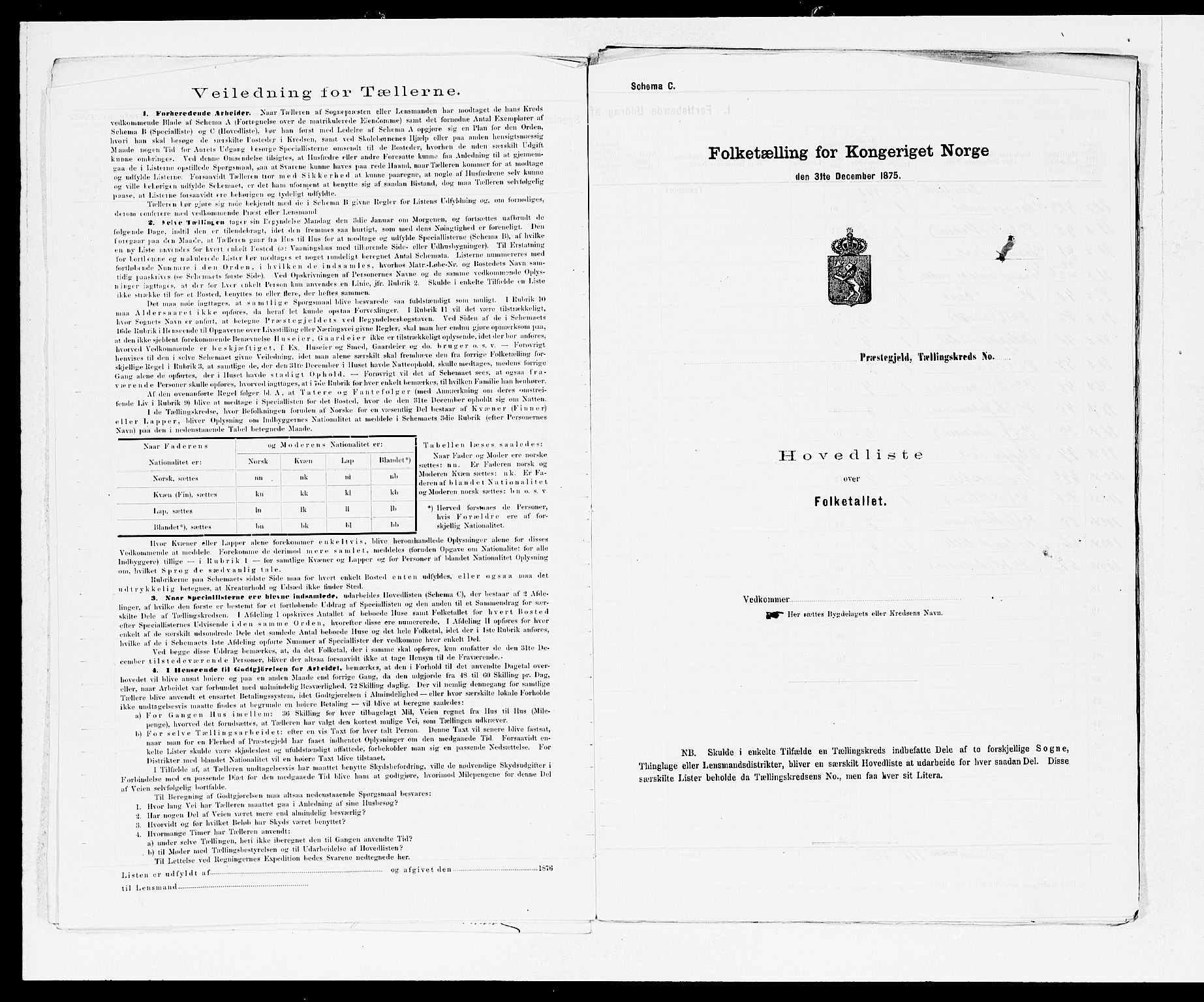 SAB, 1875 census for 1223P Tysnes, 1875, p. 8