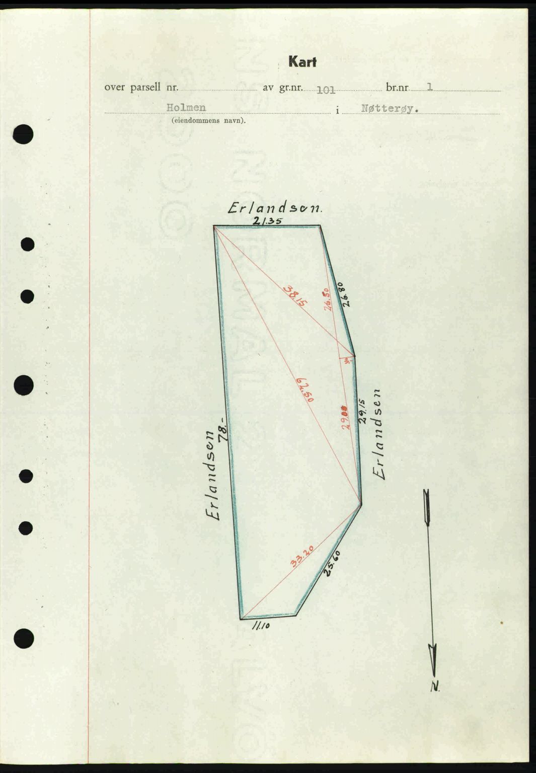 Tønsberg sorenskriveri, AV/SAKO-A-130/G/Ga/Gaa/L0014: Mortgage book no. A14, 1943-1944, Diary no: : 2355/1943