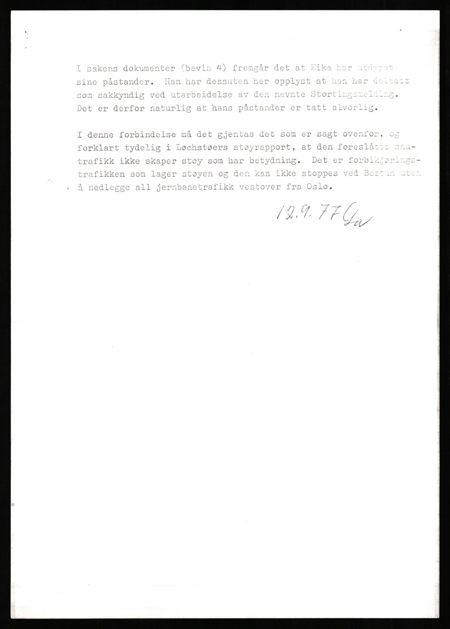 Norges statsbaner, Hovedadministrasjonen, Plankontoret for Oslo S, AV/RA-S-5410/D/L0171: Driftsbanegården. Øvrige driftsbanegårder, 1976-1978, p. 29