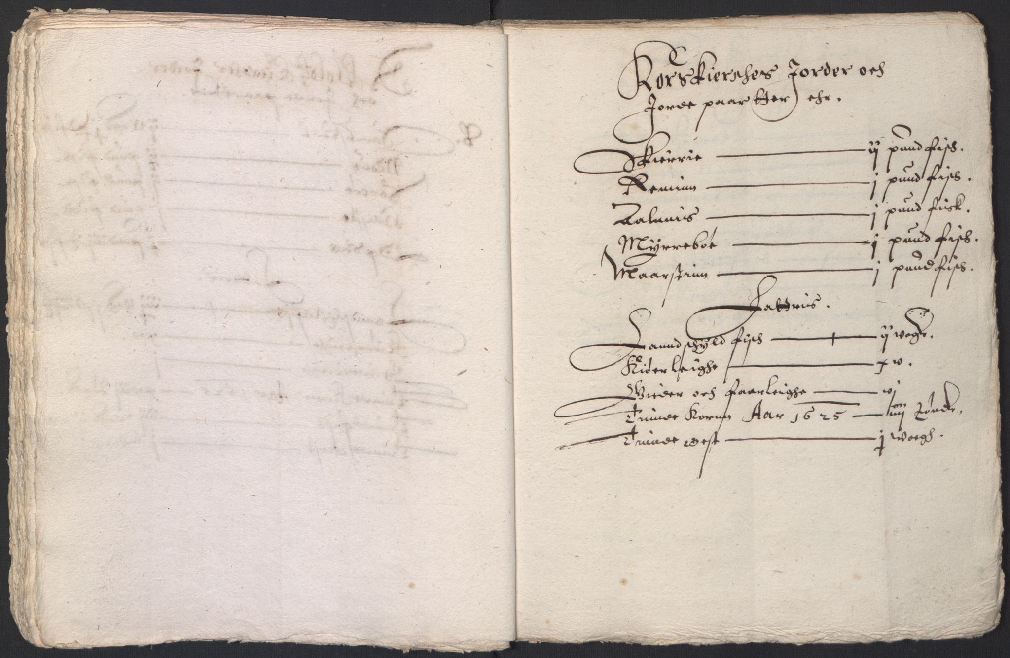 Stattholderembetet 1572-1771, RA/EA-2870/Ek/L0016/0001: Jordebøker til utlikning av rosstjeneste 1624-1626: / Kirke- og prestebolsinntekter i Trondheim bispedømme og Jemtland, 1625-1626, p. 93