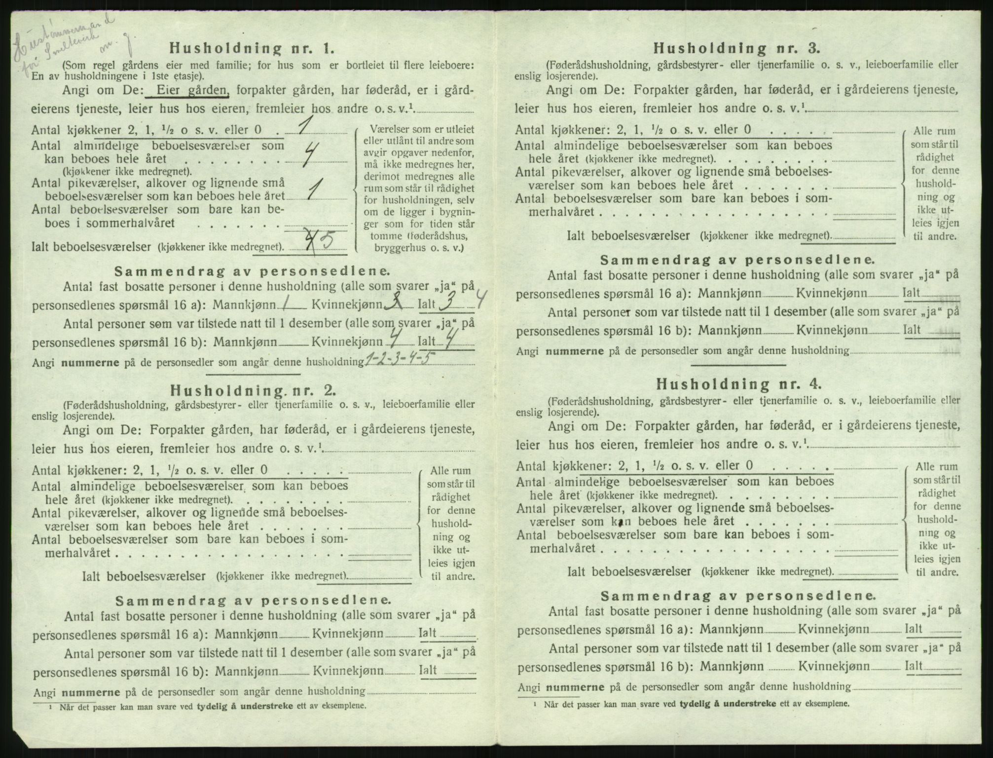 SAK, 1920 census for Hisøy, 1920, p. 35