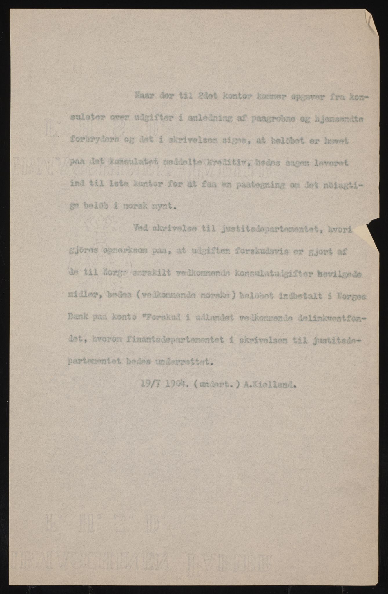 Utenriksdepartementet, AV/RA-S-2259, 1894-1906, p. 625