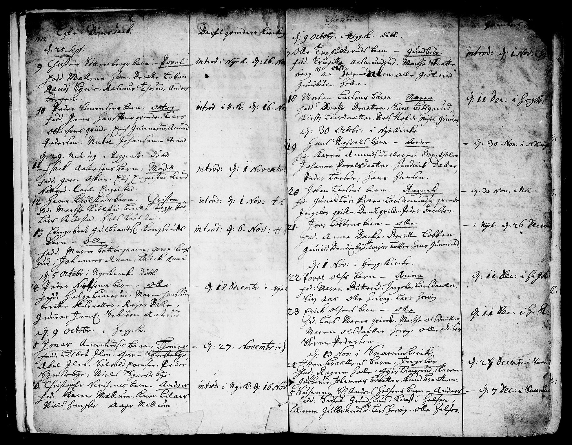 Modum kirkebøker, SAKO/A-234/F/Fa/L0001: Parish register (official) no. 1, 1712-1740, p. 2